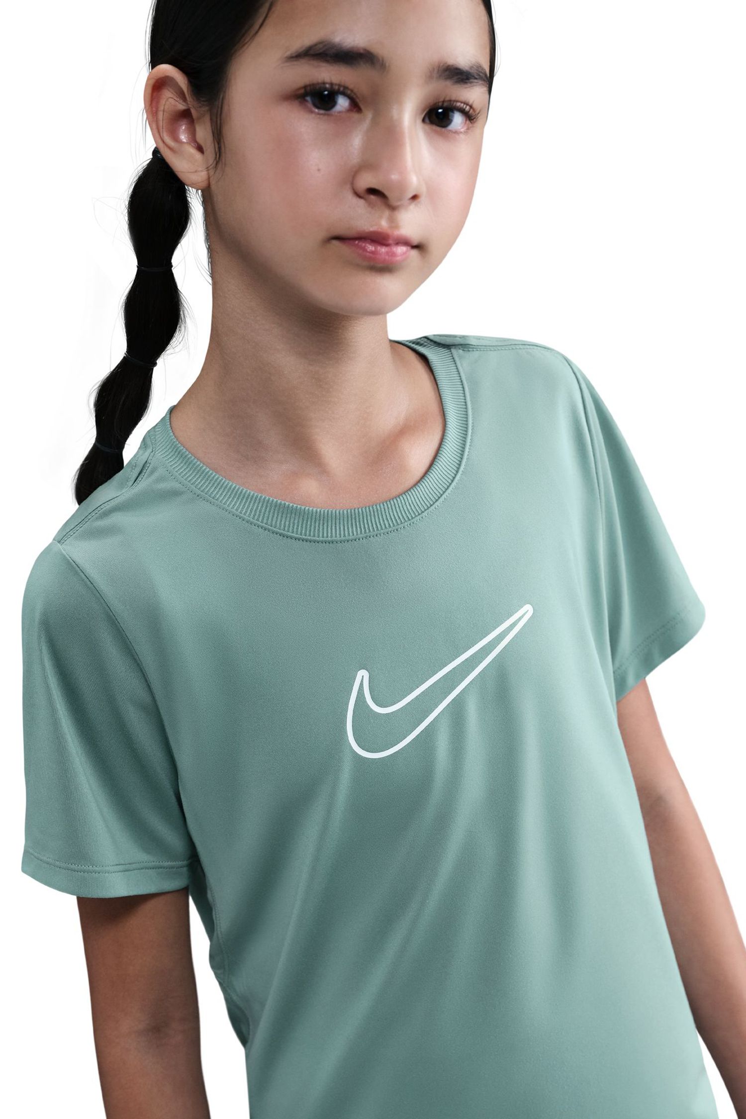 One Fitted Dri-FIT Mädchen T-Shirt