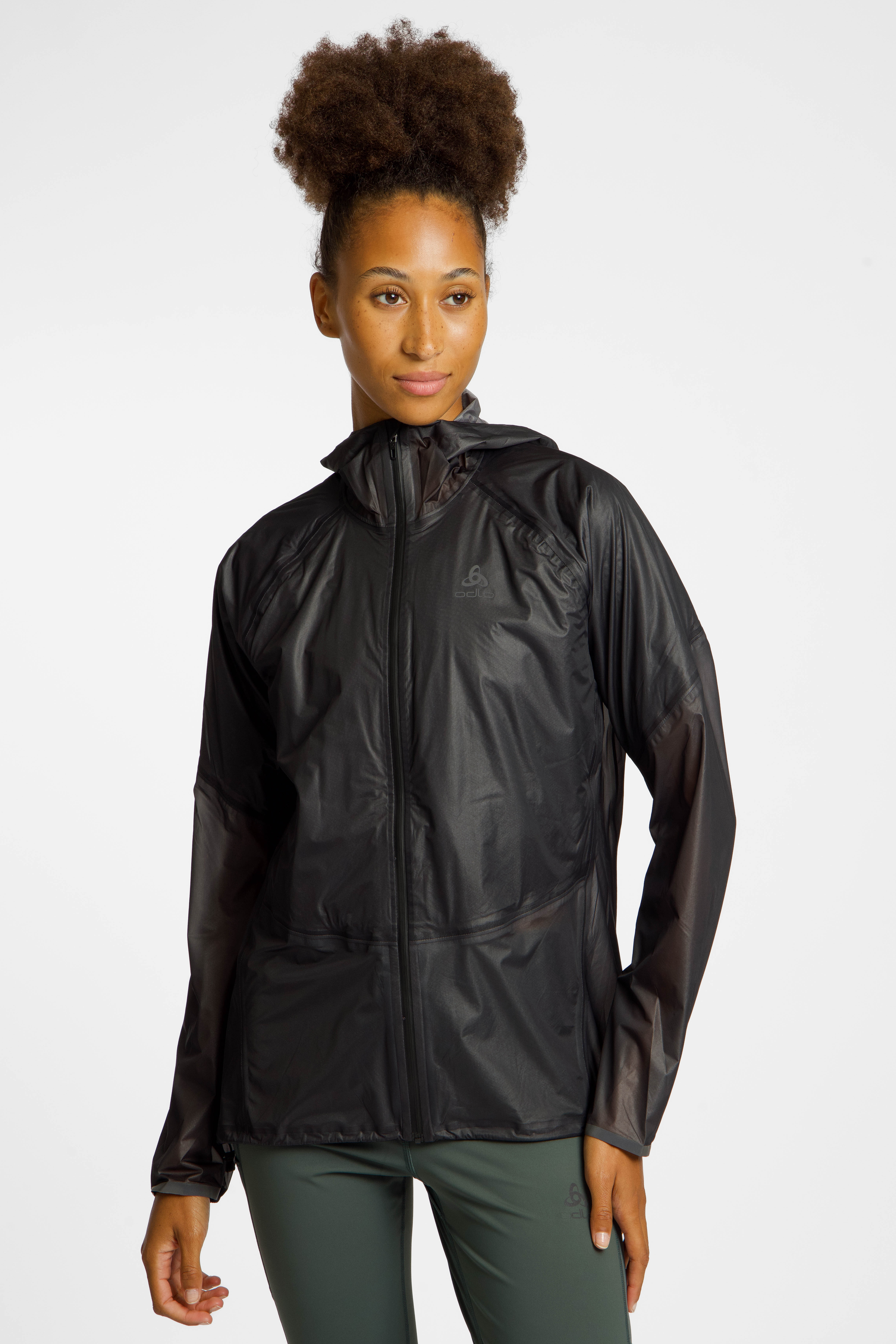 Dual Dry Performance Knit Waterproof Damen Laufjacke
