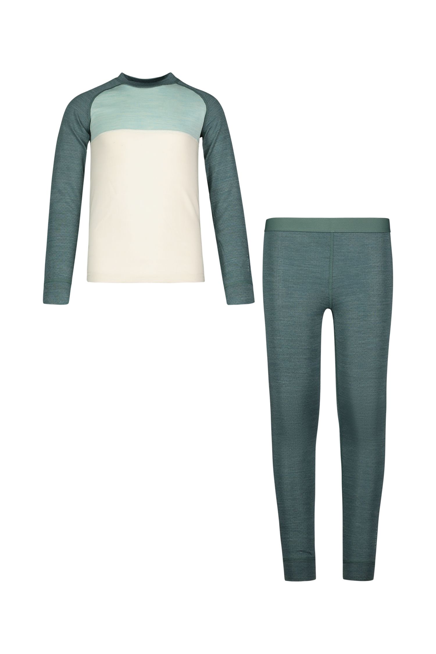 Merino-Mix Kinder Thermo Unterwäsche Set