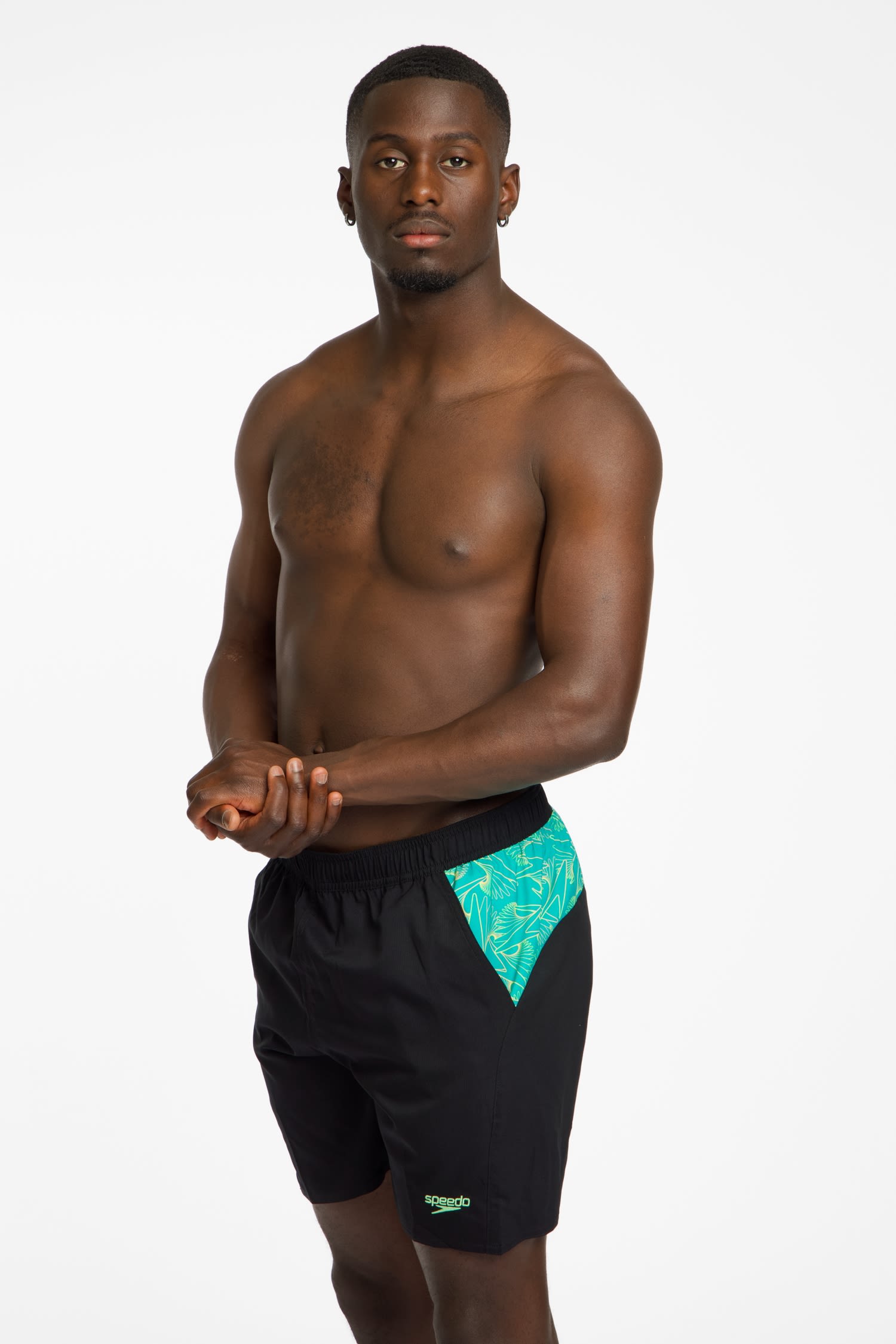 Xpress Lite Panel 16" Herren Badeshort