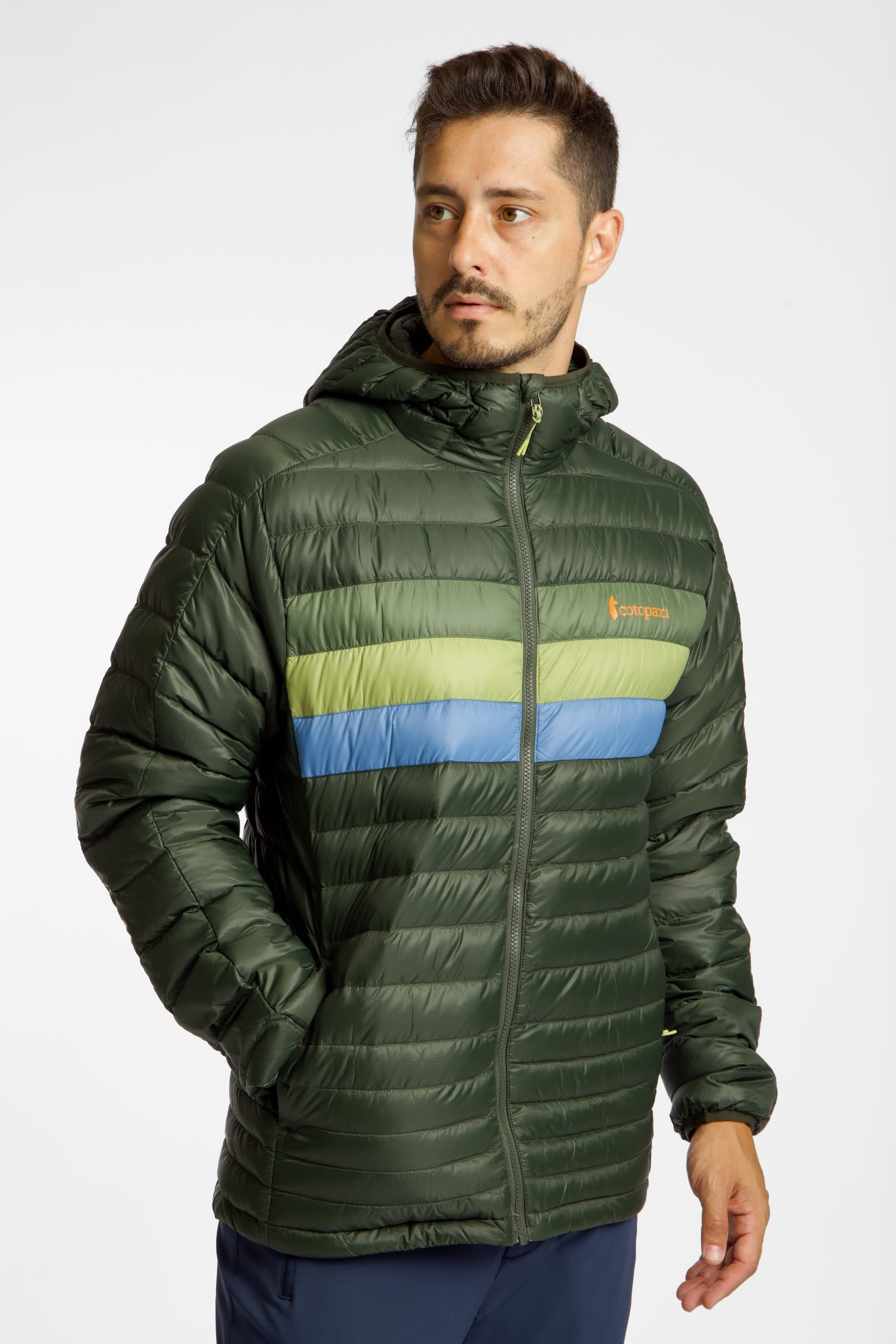 Fuego Down Hooded Herren Daunenjacke