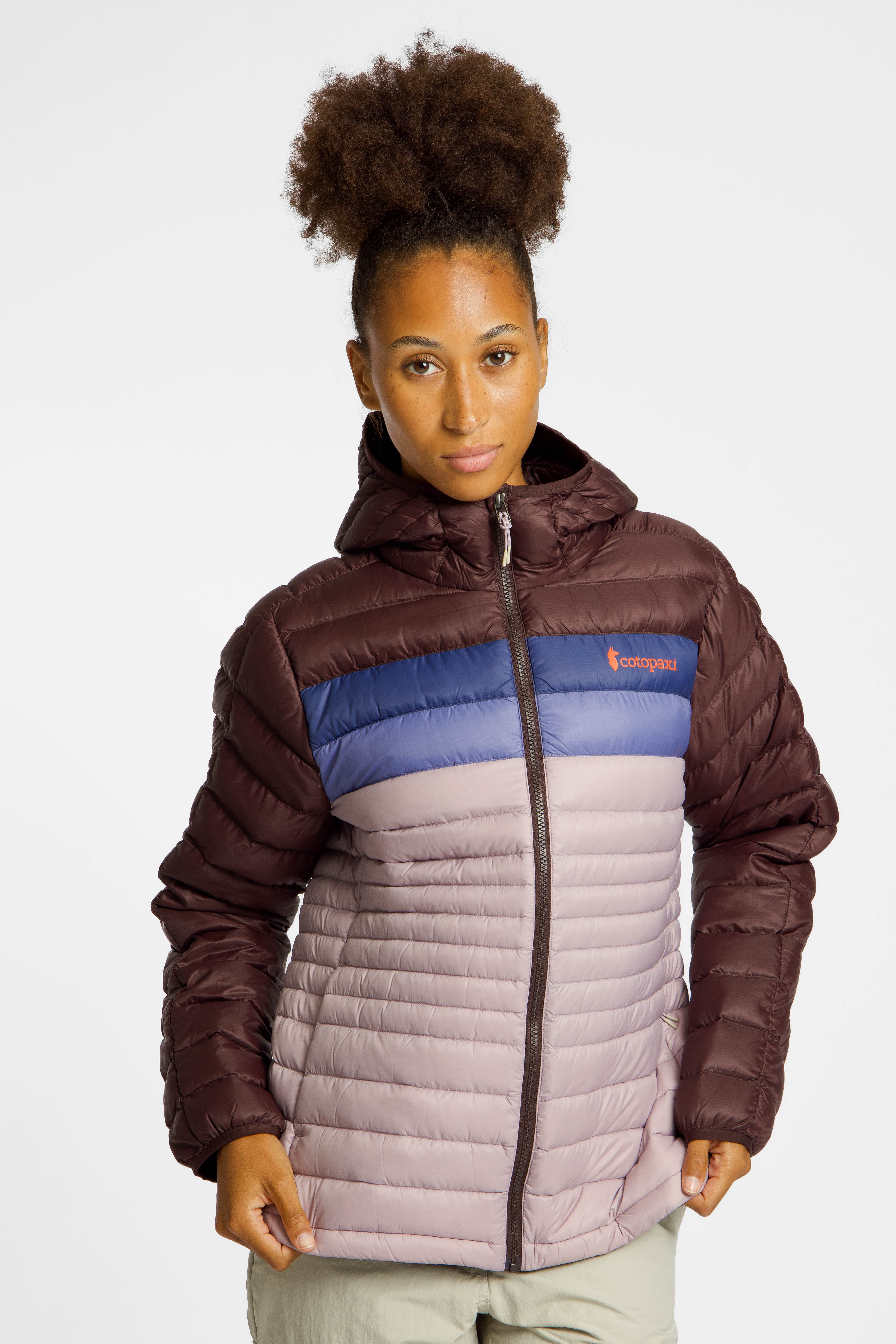 Fuego Down Hooded Damen Daunenjacke