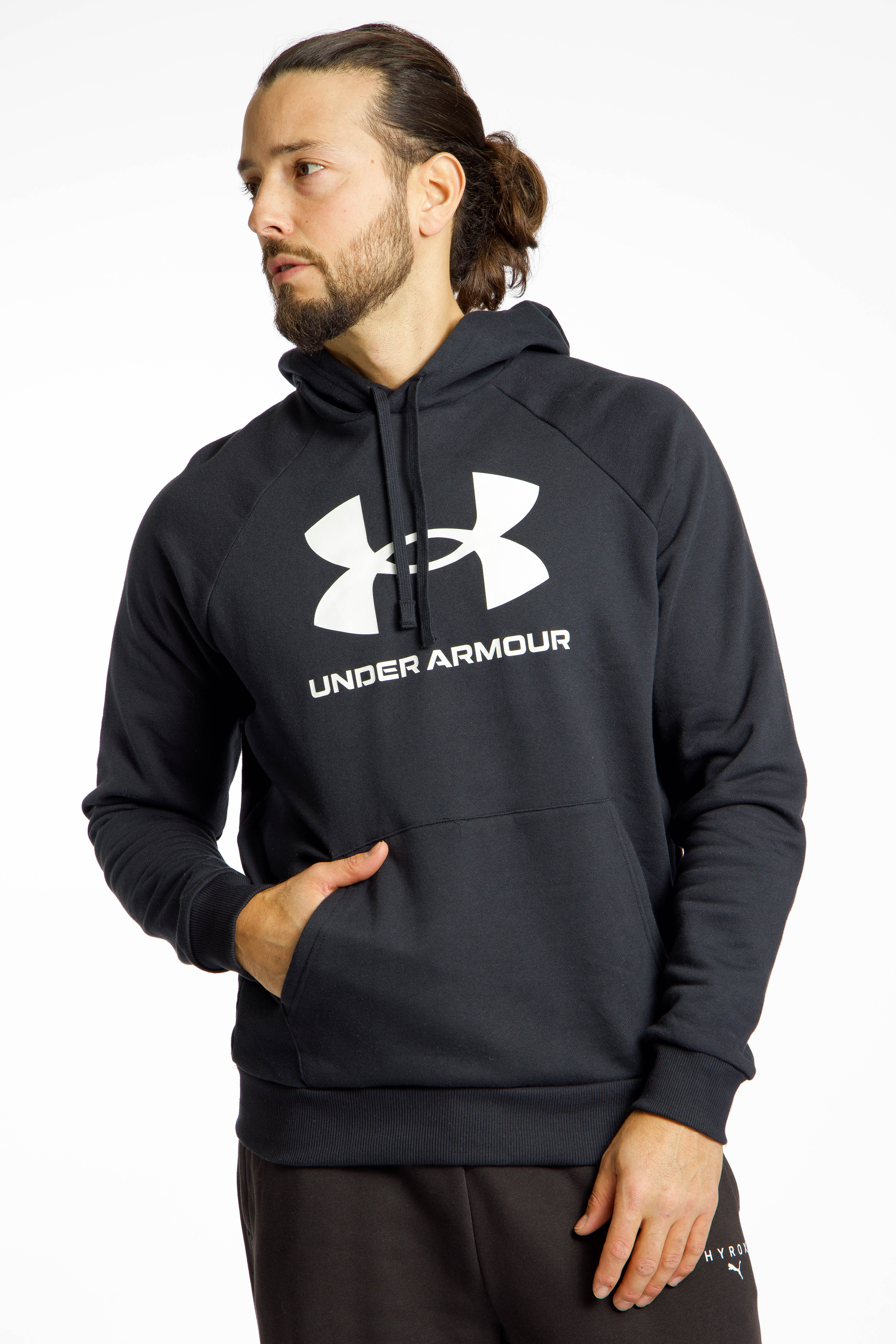 UA Rival Fleece Logo Herren Hoodie