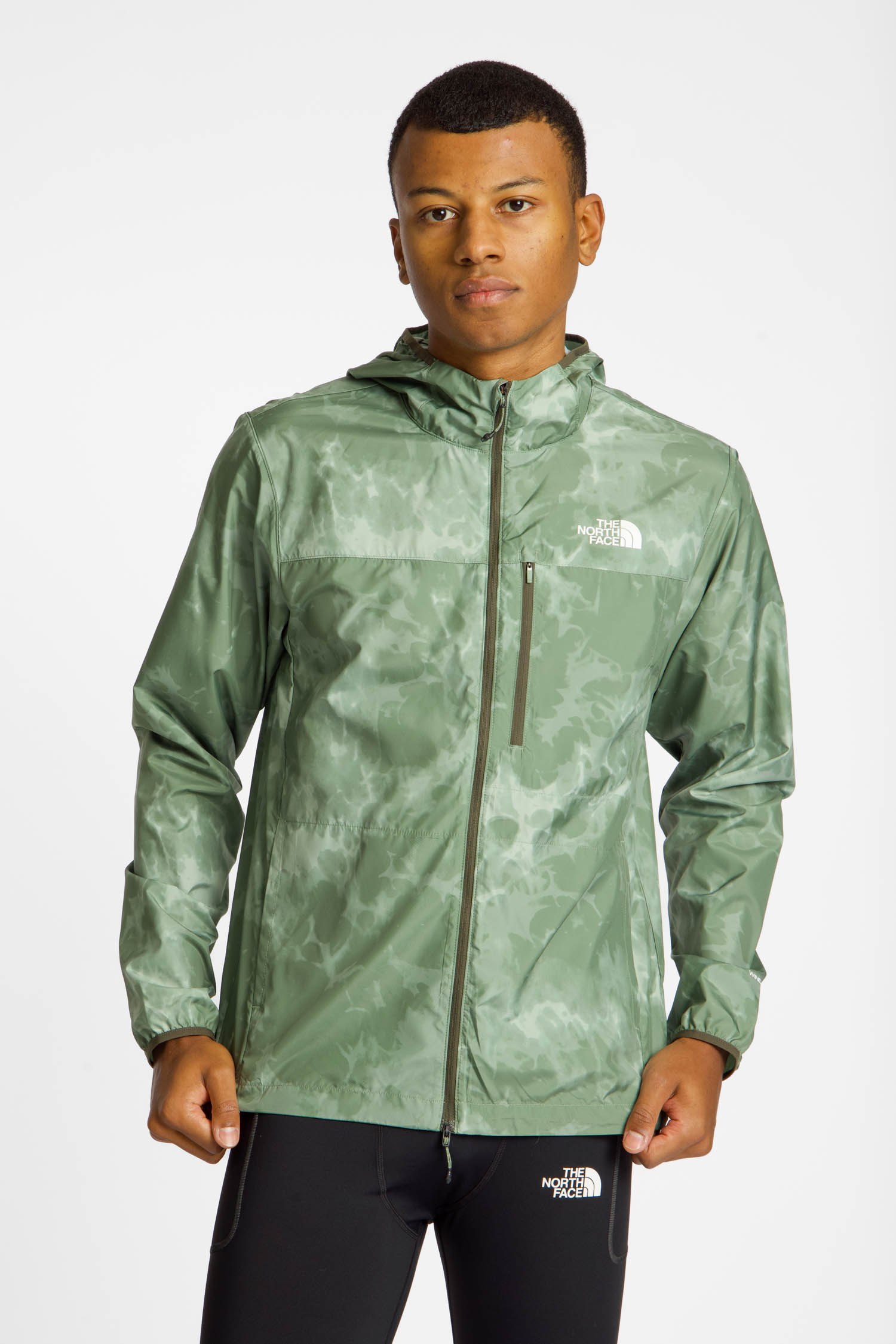 Higher Run Wind Print Herren Laufjacke