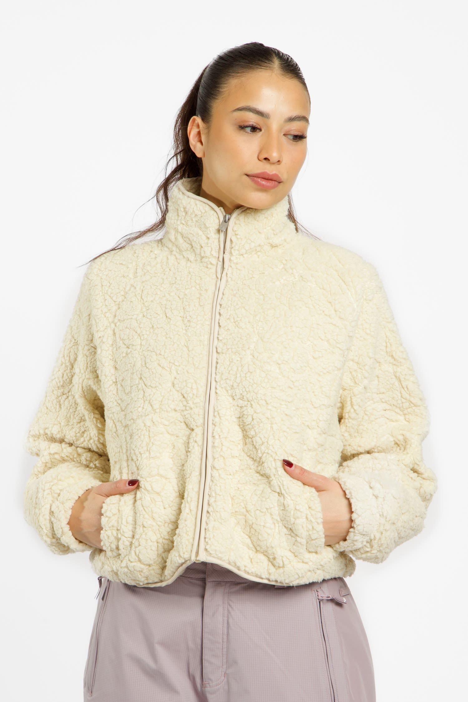 Blurry Cloud Damen Midlayer