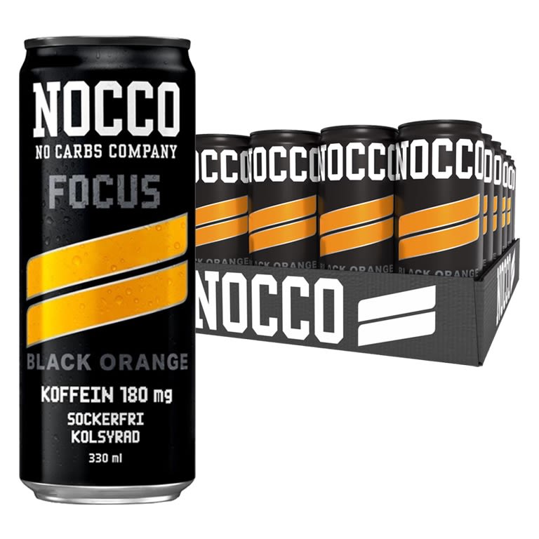 Black Orange 24 x 330 ml bevanda sportiva