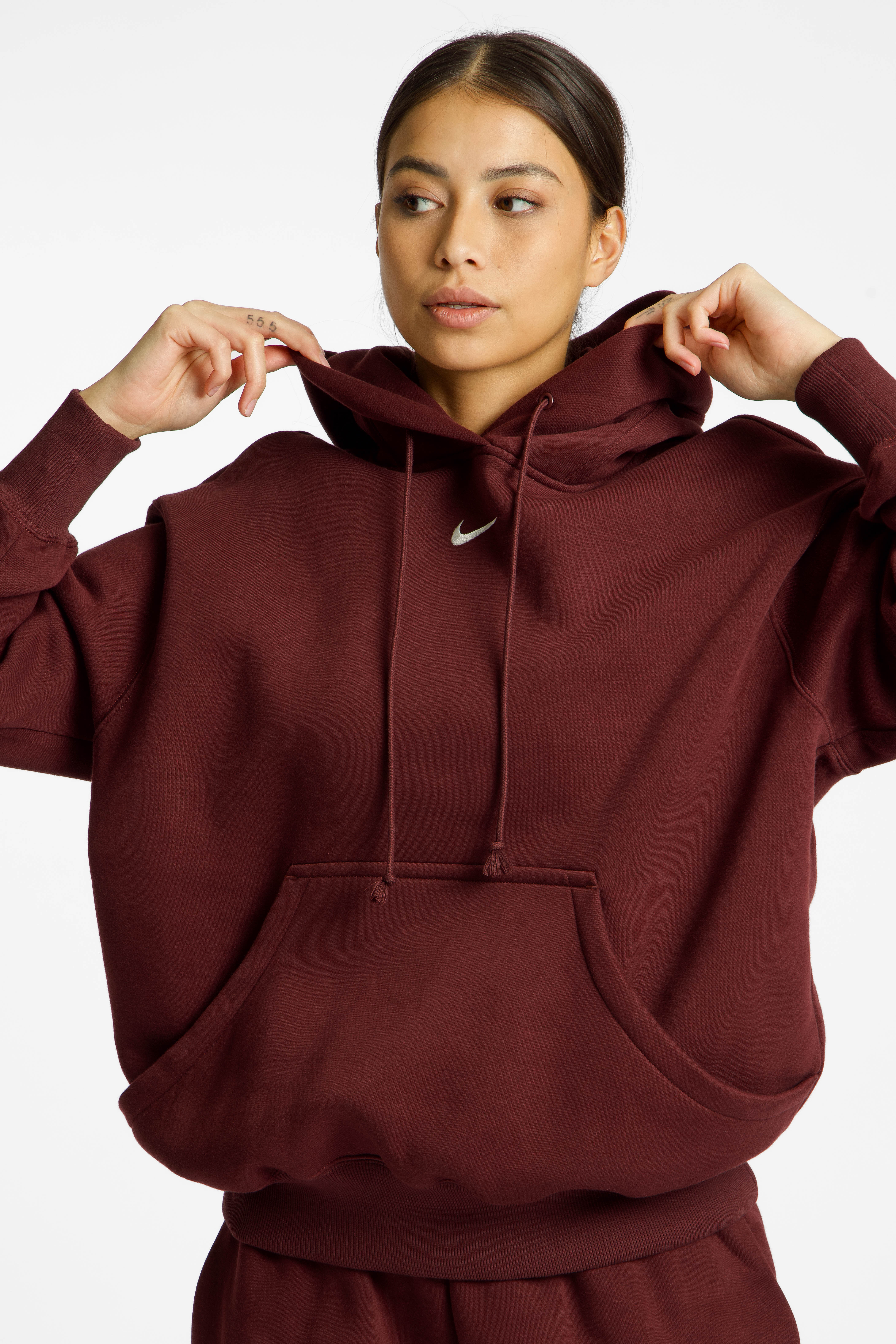 Phoenix Fleece Oversized Damen Hoodie