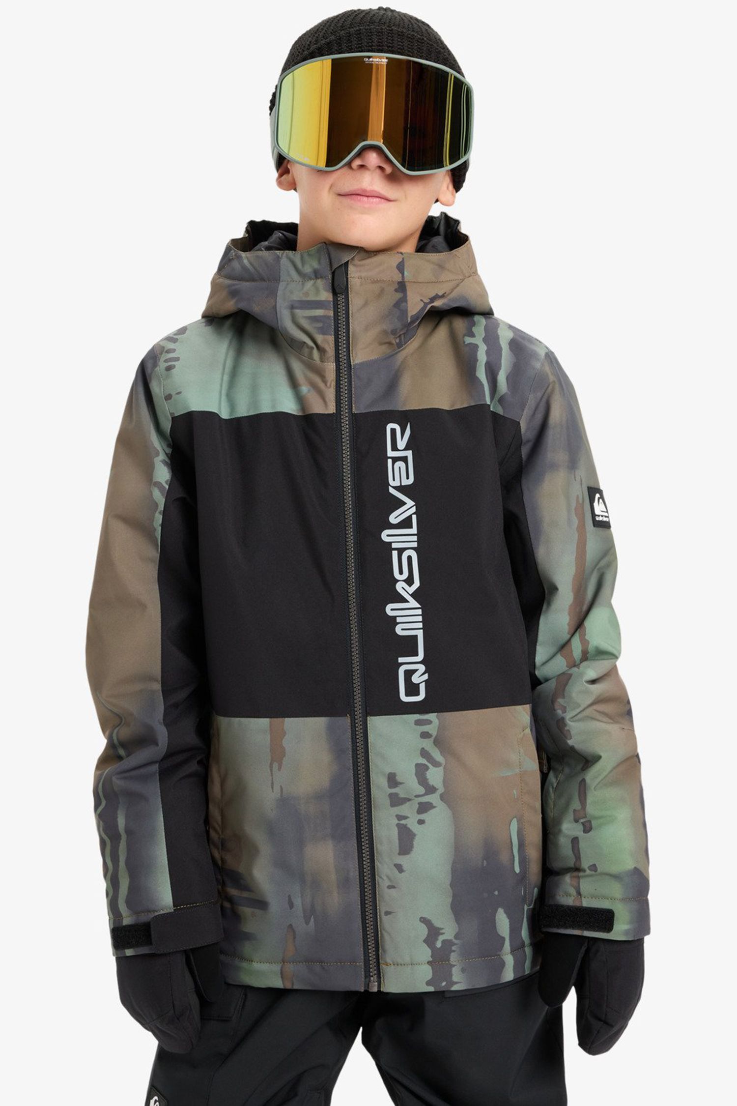 Side Hit Block 10K Jungen Ski-/Snowboardjacke