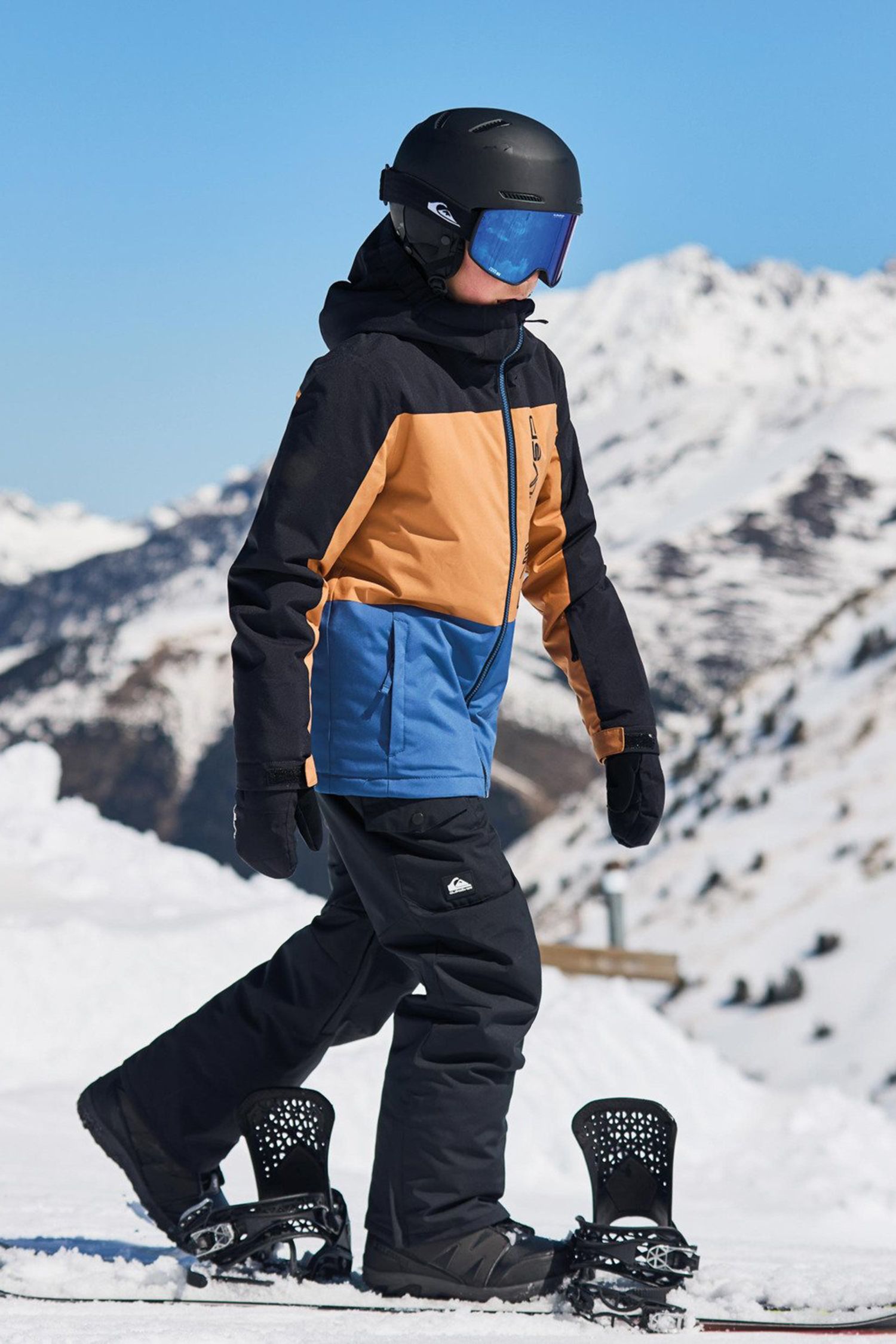 Side Hit Block 10K Jungen Ski-/Snowboardjacke