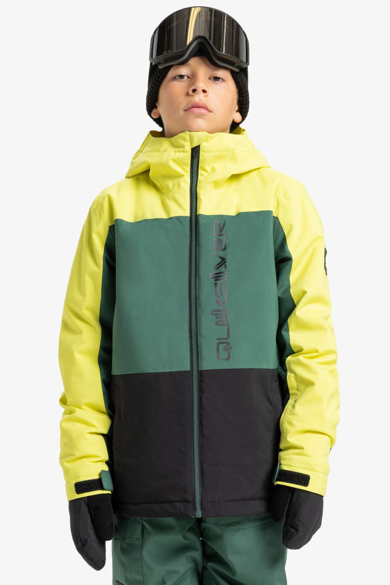 Side Hit Block 10K Jungen Ski-/Snowboardjacke