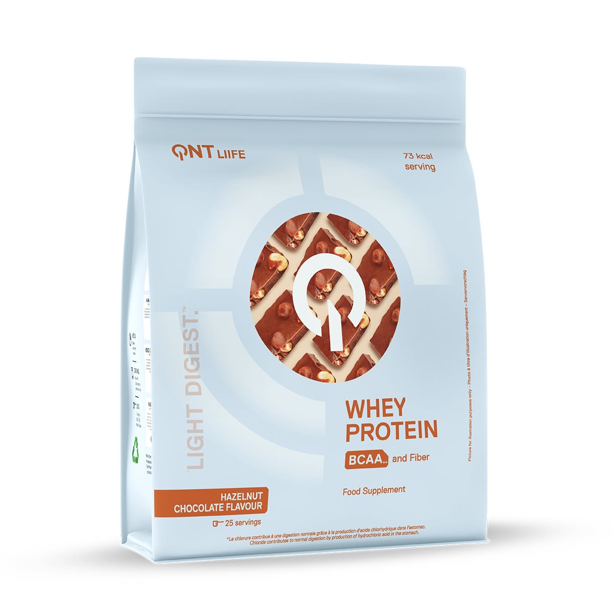 Light Digest Whey Hazelnut Chocolate 500 g Proteinpulver