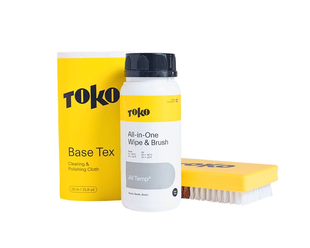 All-In-One Wipe & Brush Pflegeset