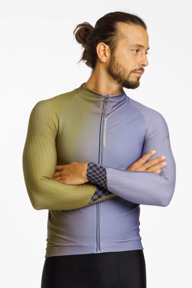 Gregarius Hybrid Big Fade Herren Rennradtrikot