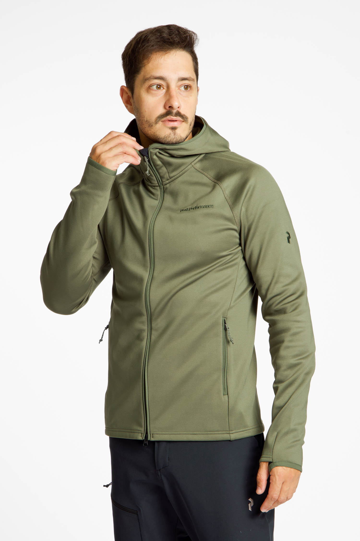 Zip Hood Herren Midlayer