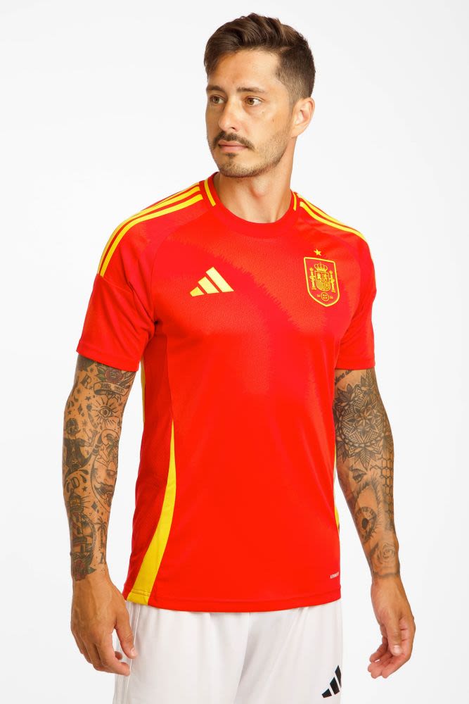 Spanien Home Replica Herren Fussballtrikot Frauen EM 2025