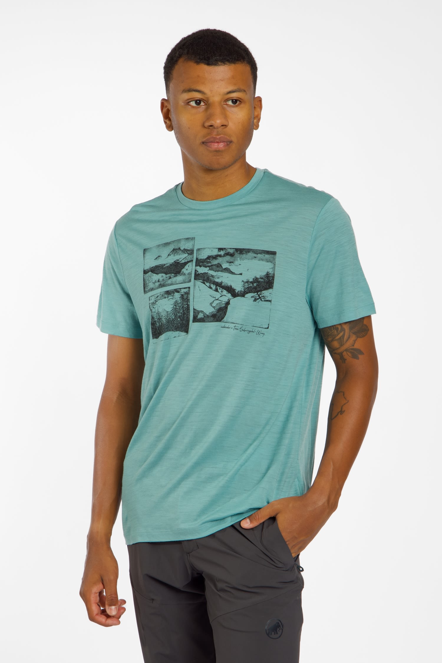 Merino 150 Tech Lite The Climb Herren T-Shirt