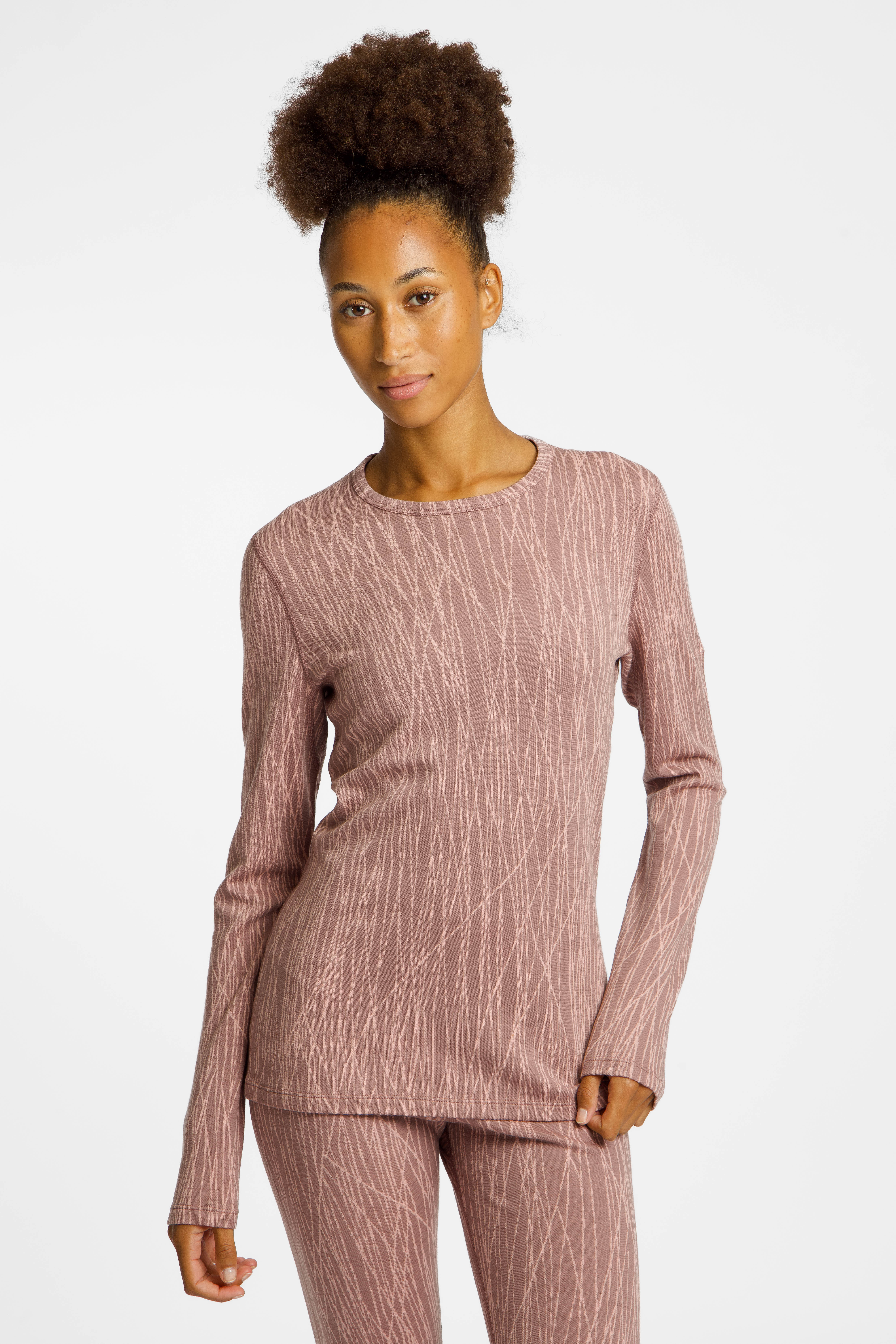 Merino 260 Vertex Delta Lines Damen Thermo Longsleeve