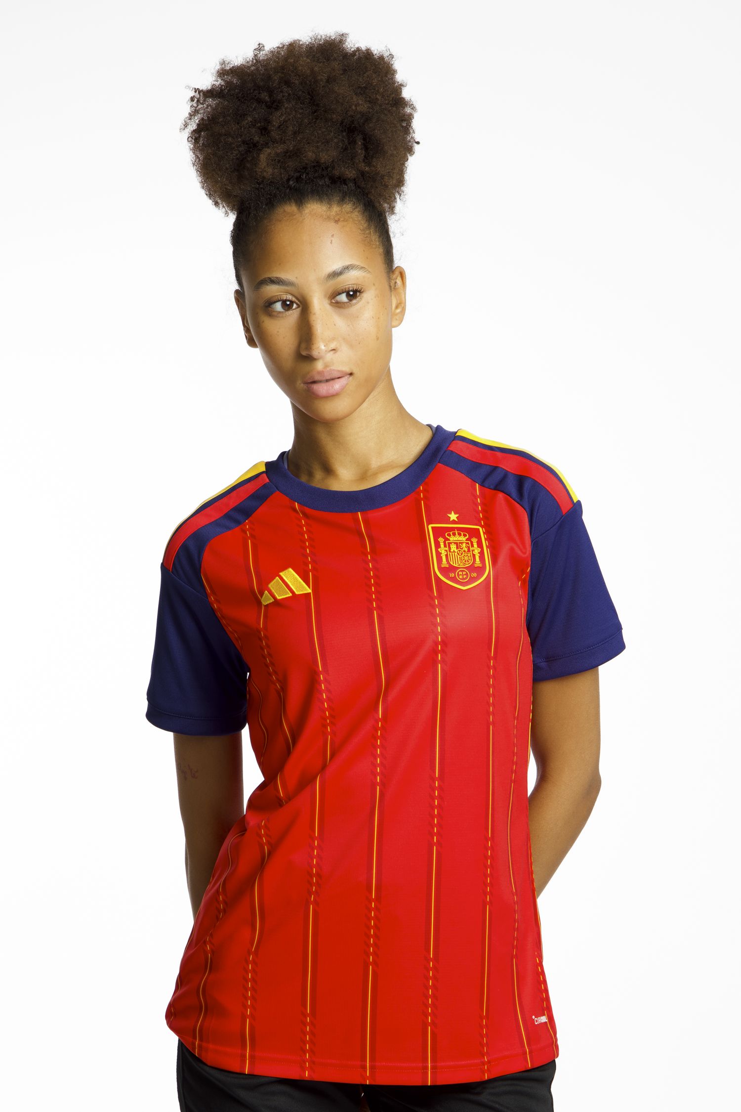 Spanien Home Replica Damen Fussballtrikot WM 2026
