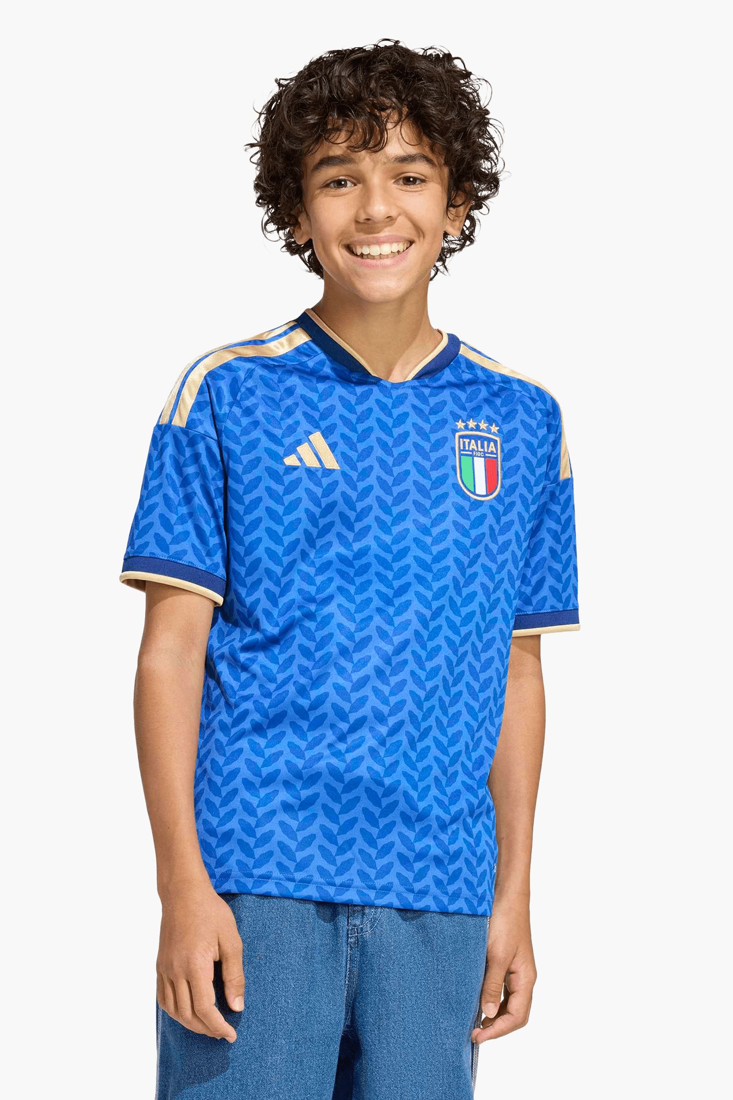 Italien Home Replica Kinder Fussballtrikot WM 2026