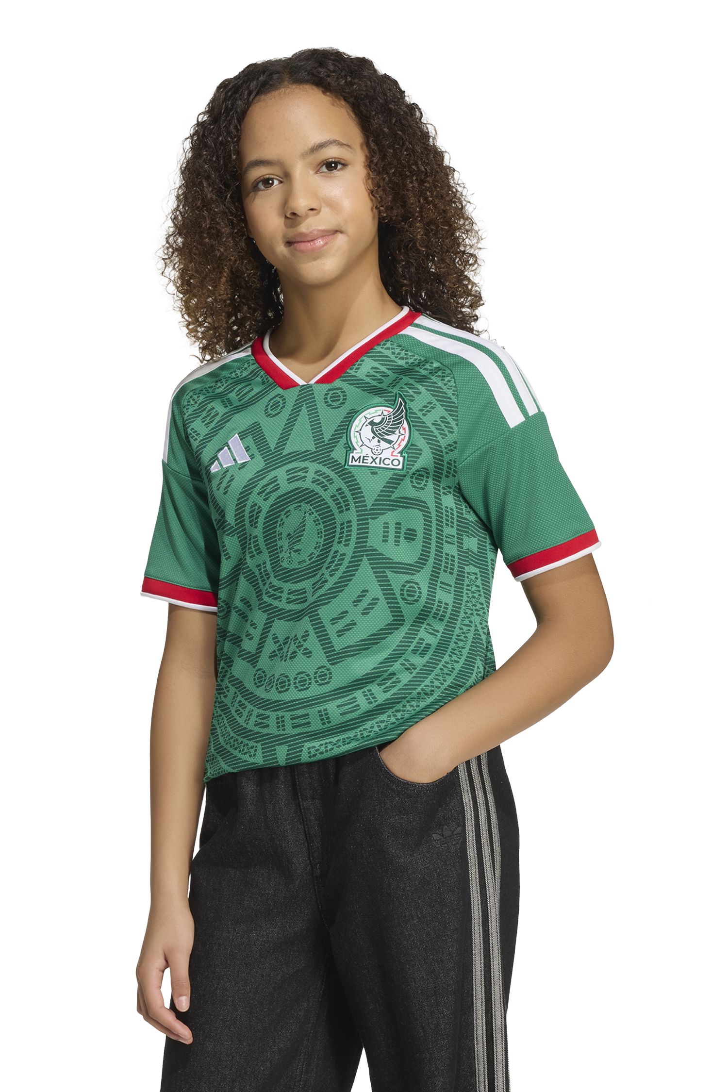 Mexico Home Replica Kinder Fussballtrikot WM 2026