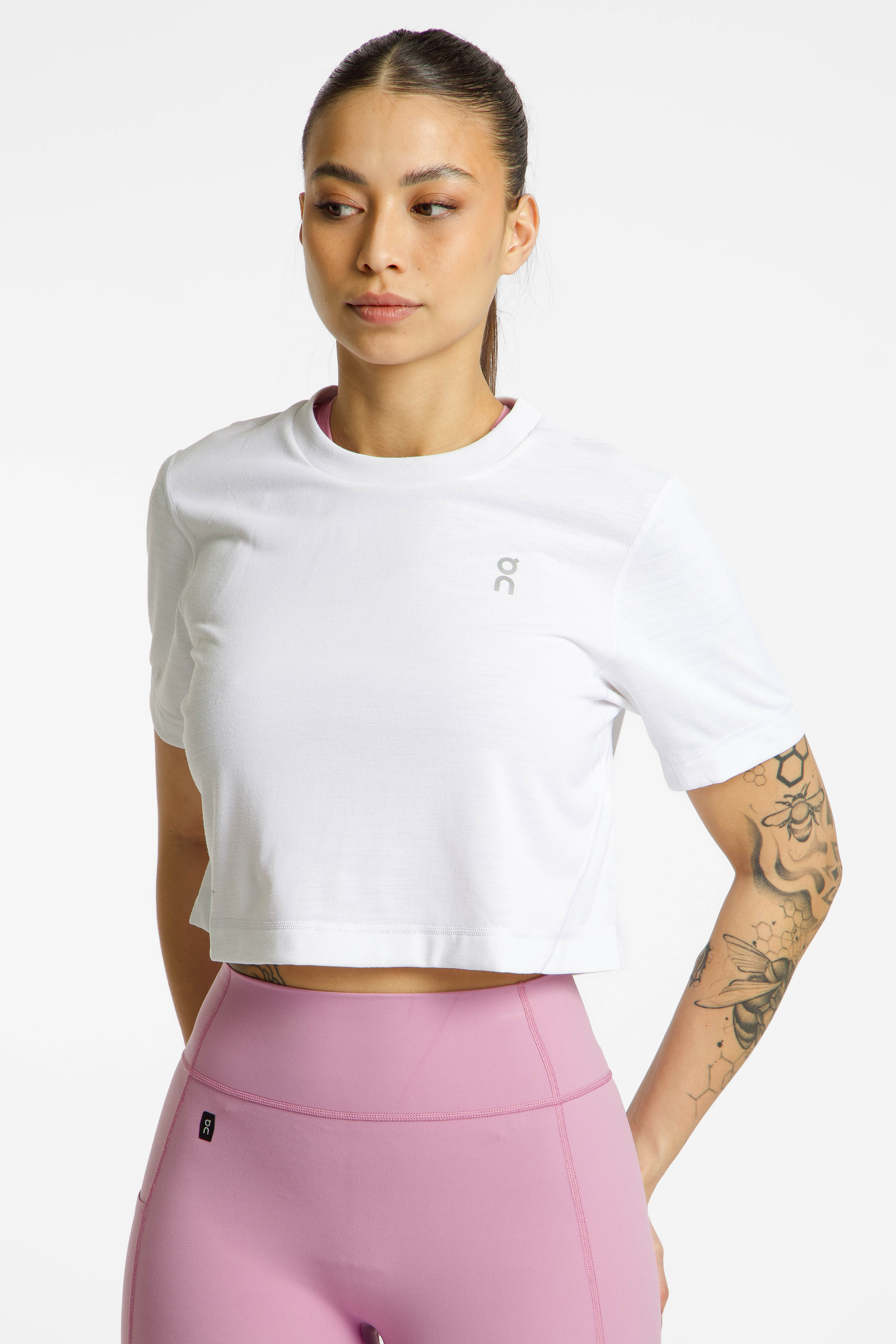 Train-T Crop Graphic Damen T-Shirt