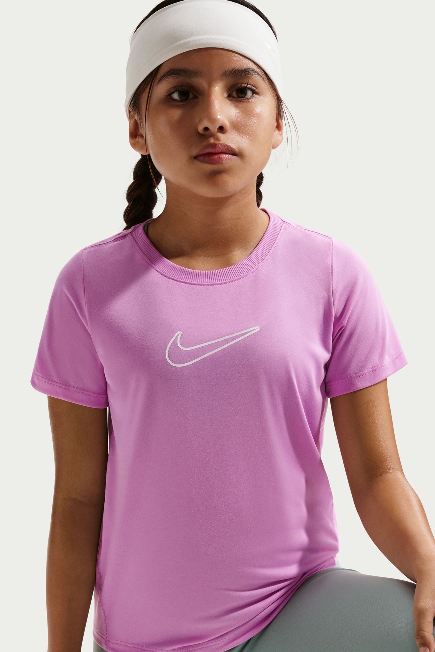 One Fitted Dri-FIT Mädchen T-Shirt