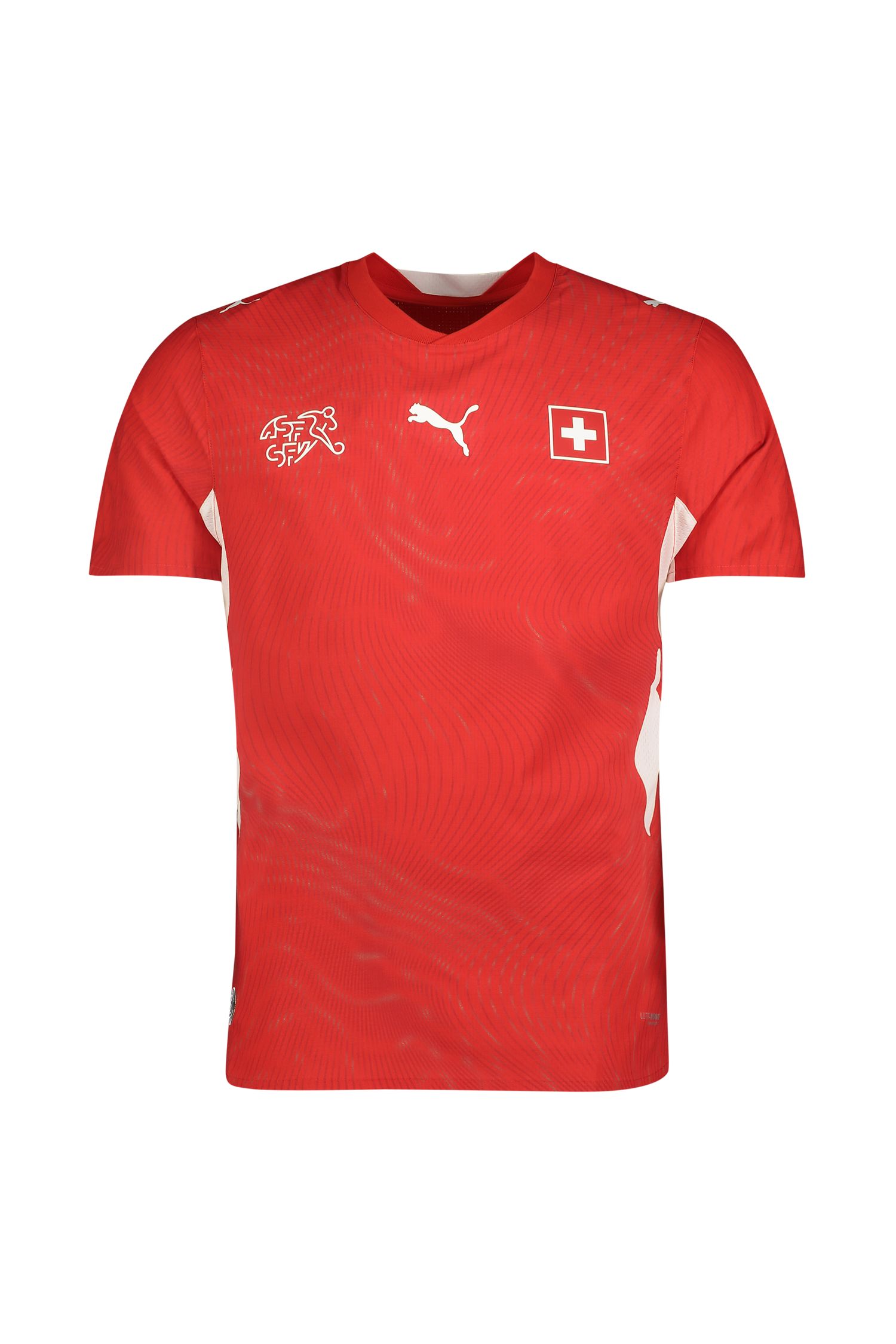 Schweiz Home Authentic Herren Fussballtrikot WM 2026