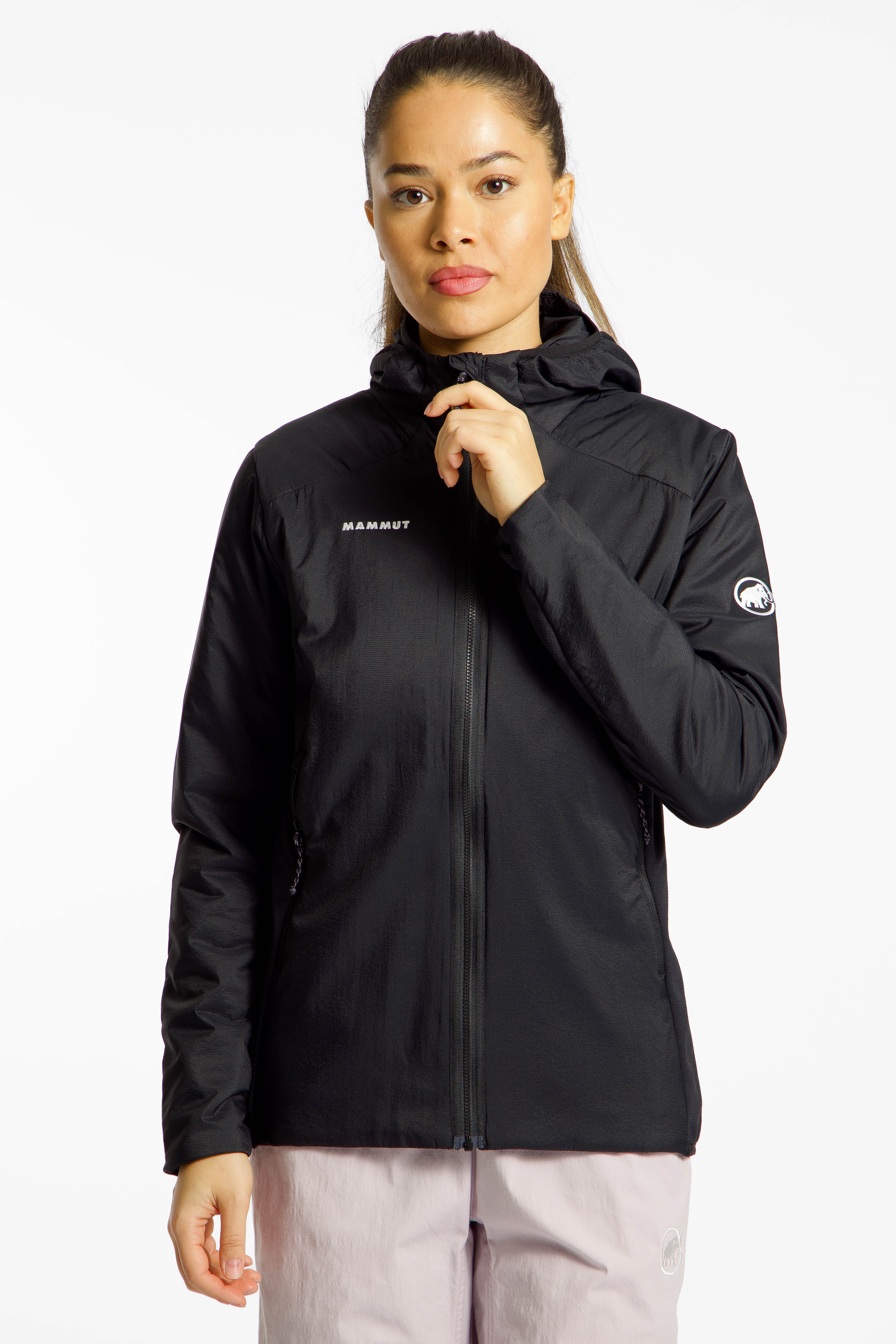 Rime Light Hybrid Hooded Damen Midlayer