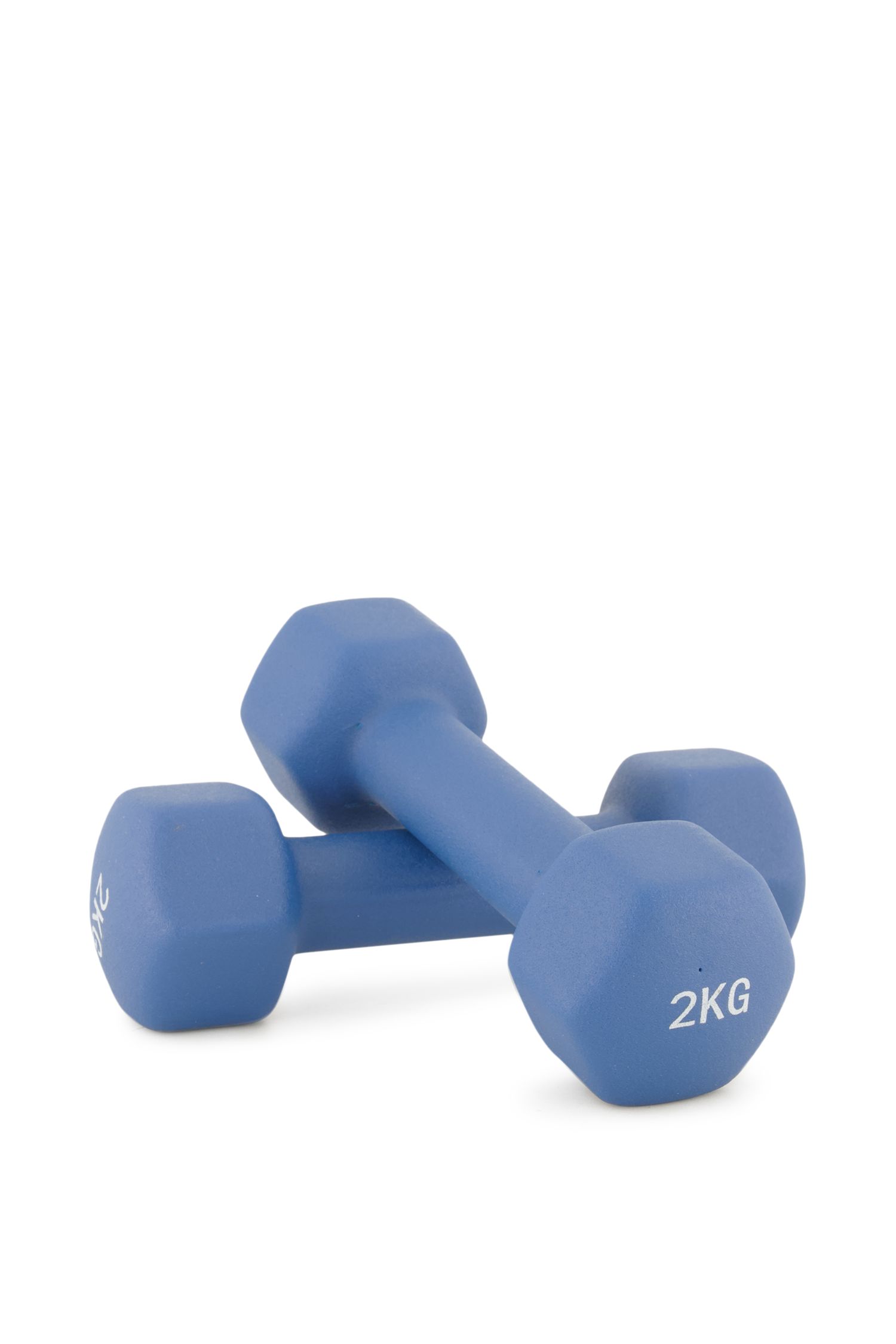 Hexagonal Neoprene 2 x 2 kg Hantel Set