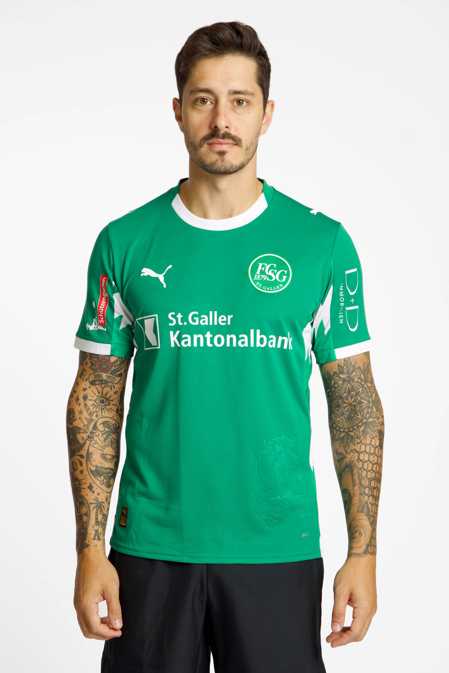 FC St. Gallen Home Replica Herren Fussballtrikot 25/26