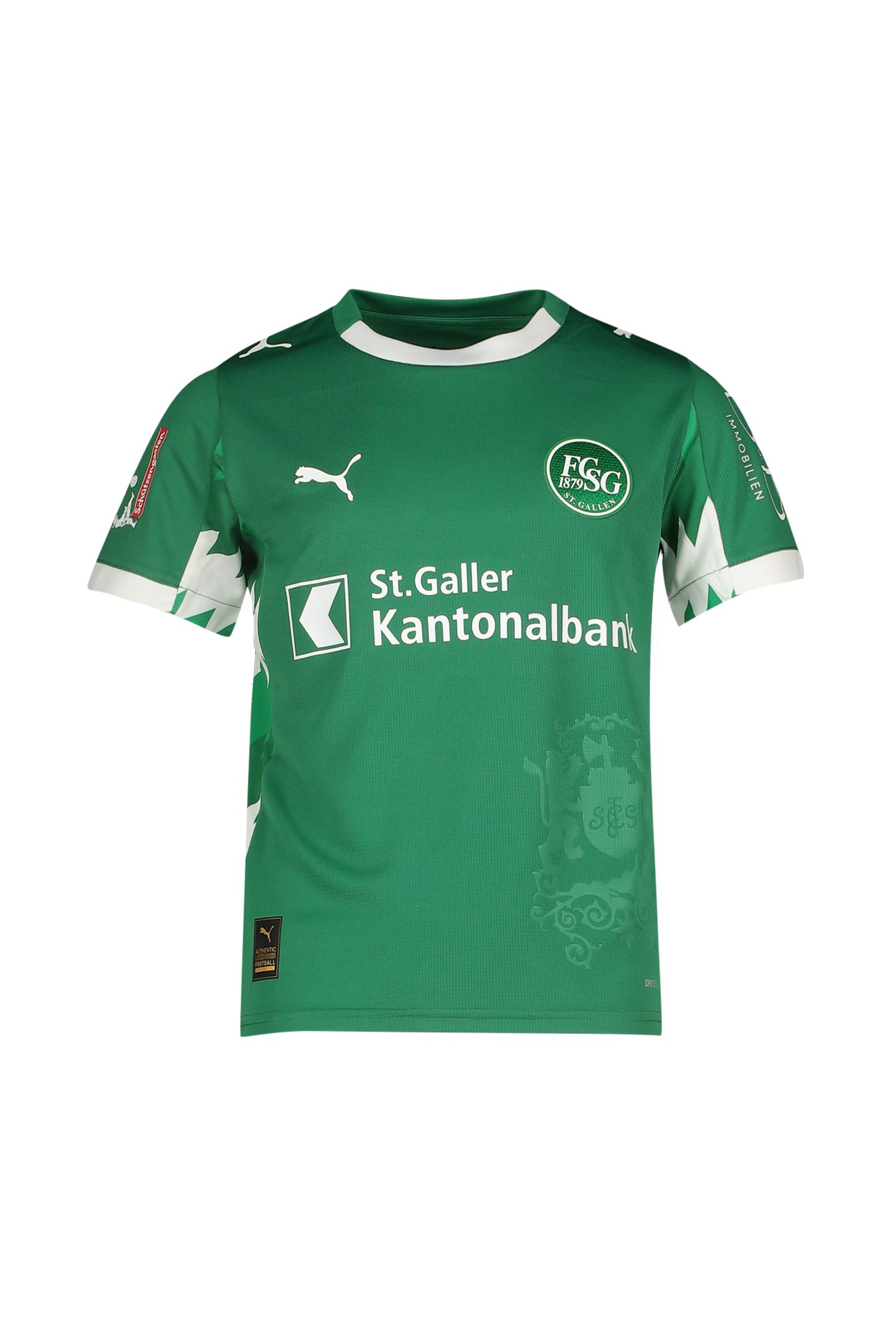 FC St. Gallen Home Replica Kinder Fussballtrikot 25/26