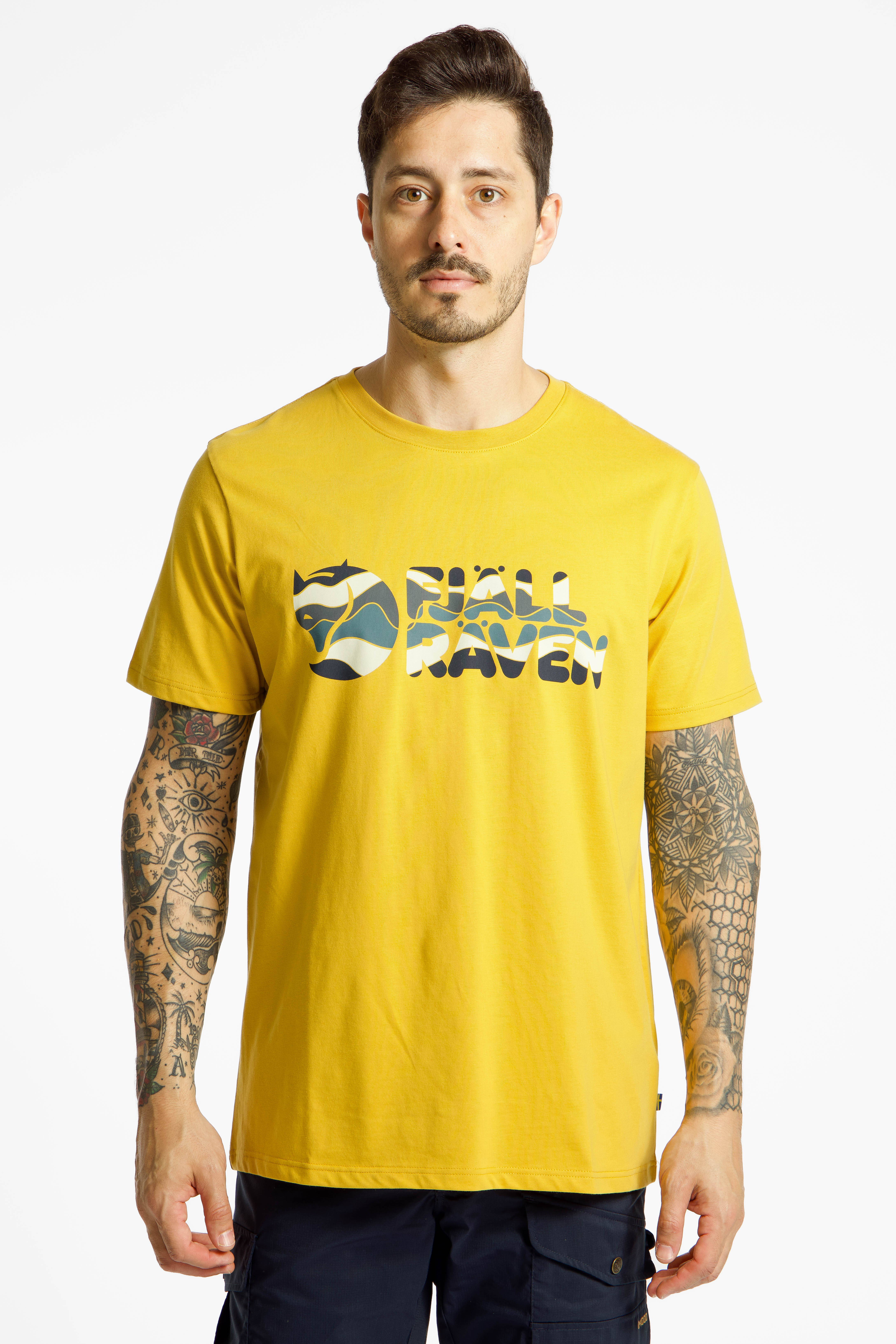 Multicolor Logo Herren T-Shirt