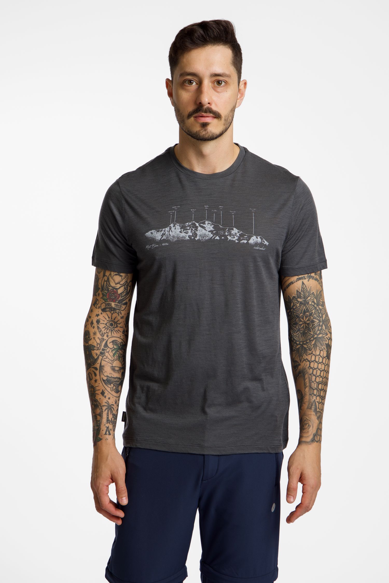 Merino 150 Tech Lite The Peaks Herren T-Shirt
