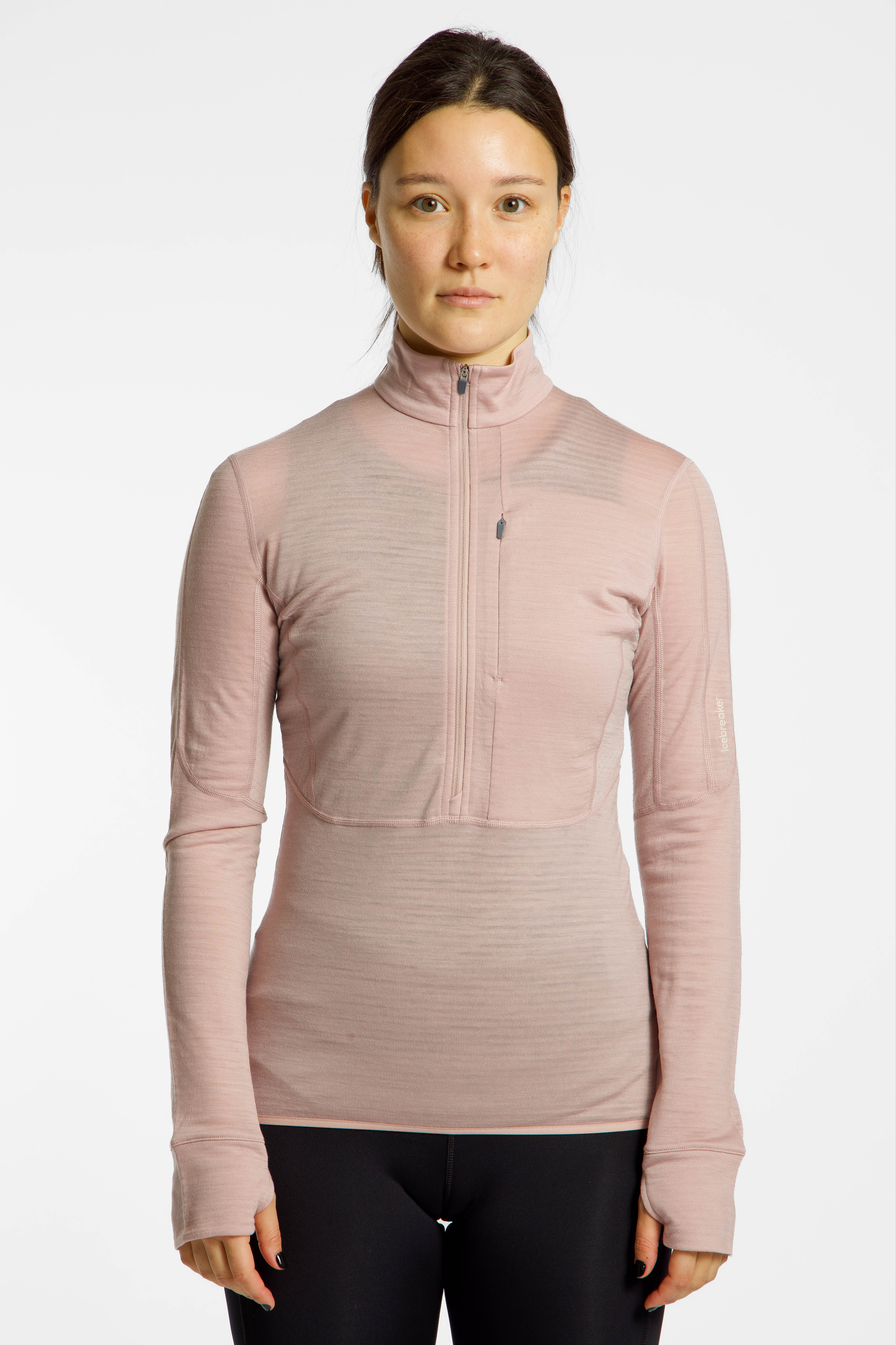 Merinomix 200 Realfleece™ Descender Half-Zip Damen Longsleeve