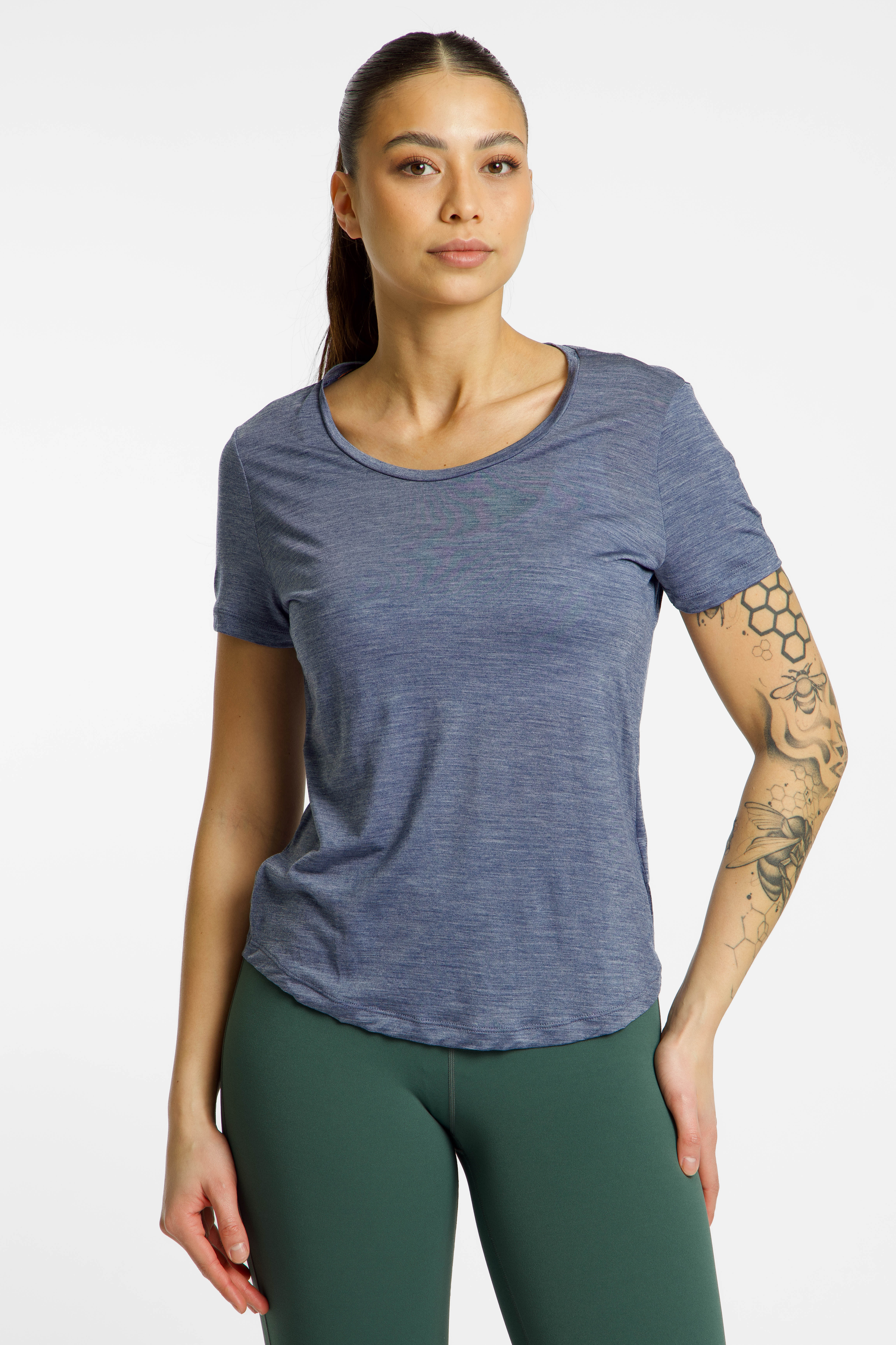 Merino Blend 125 Cool-Lite™ Sphere Scoop Damen T-Shirt
