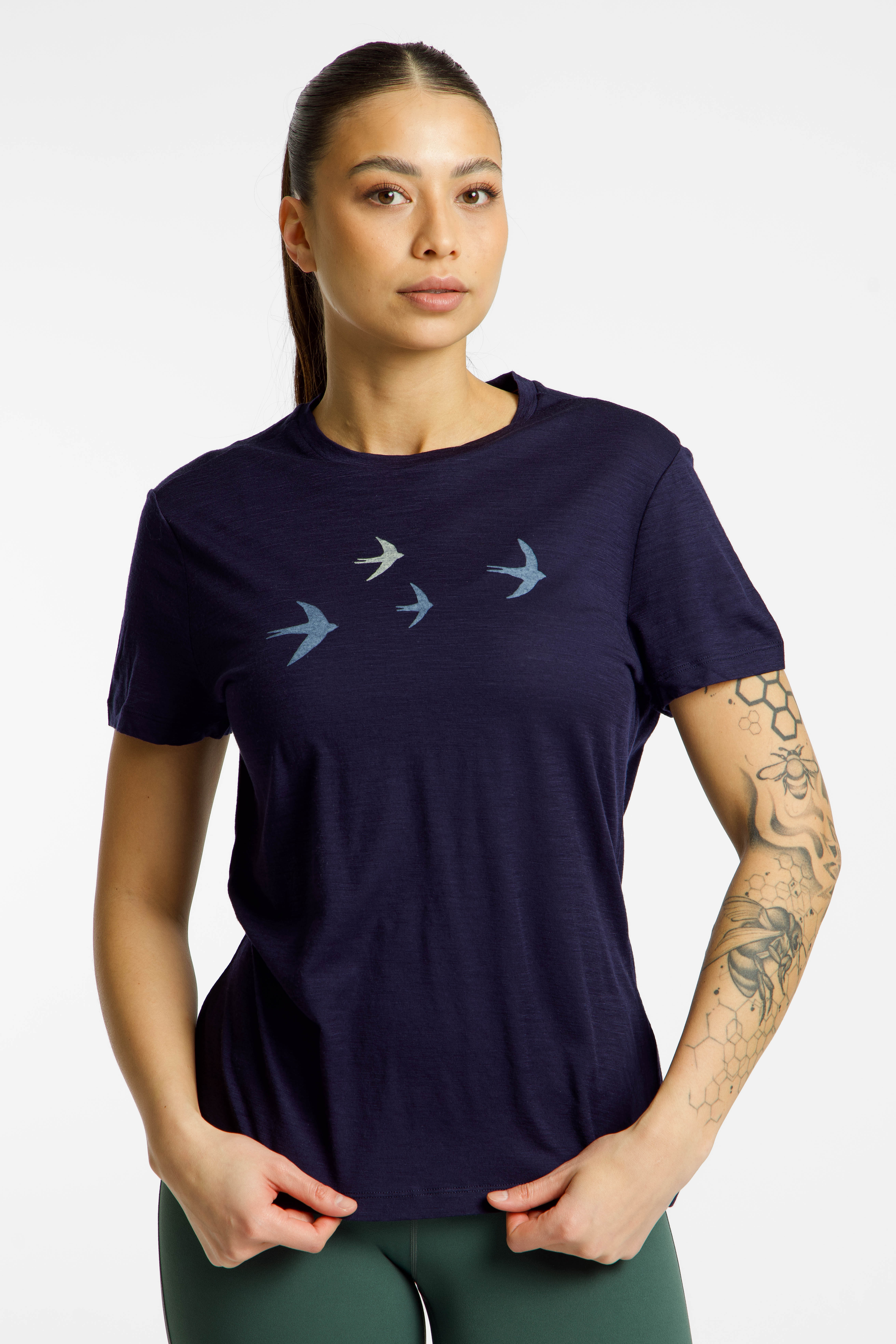 Merino 150 Tech Lite Bird Transit Damen T-Shirt