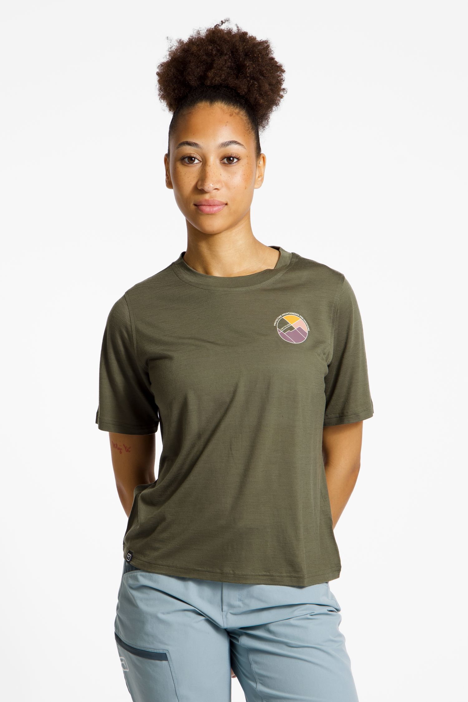 140 Cool Round Landscape TS Damen T-Shirt