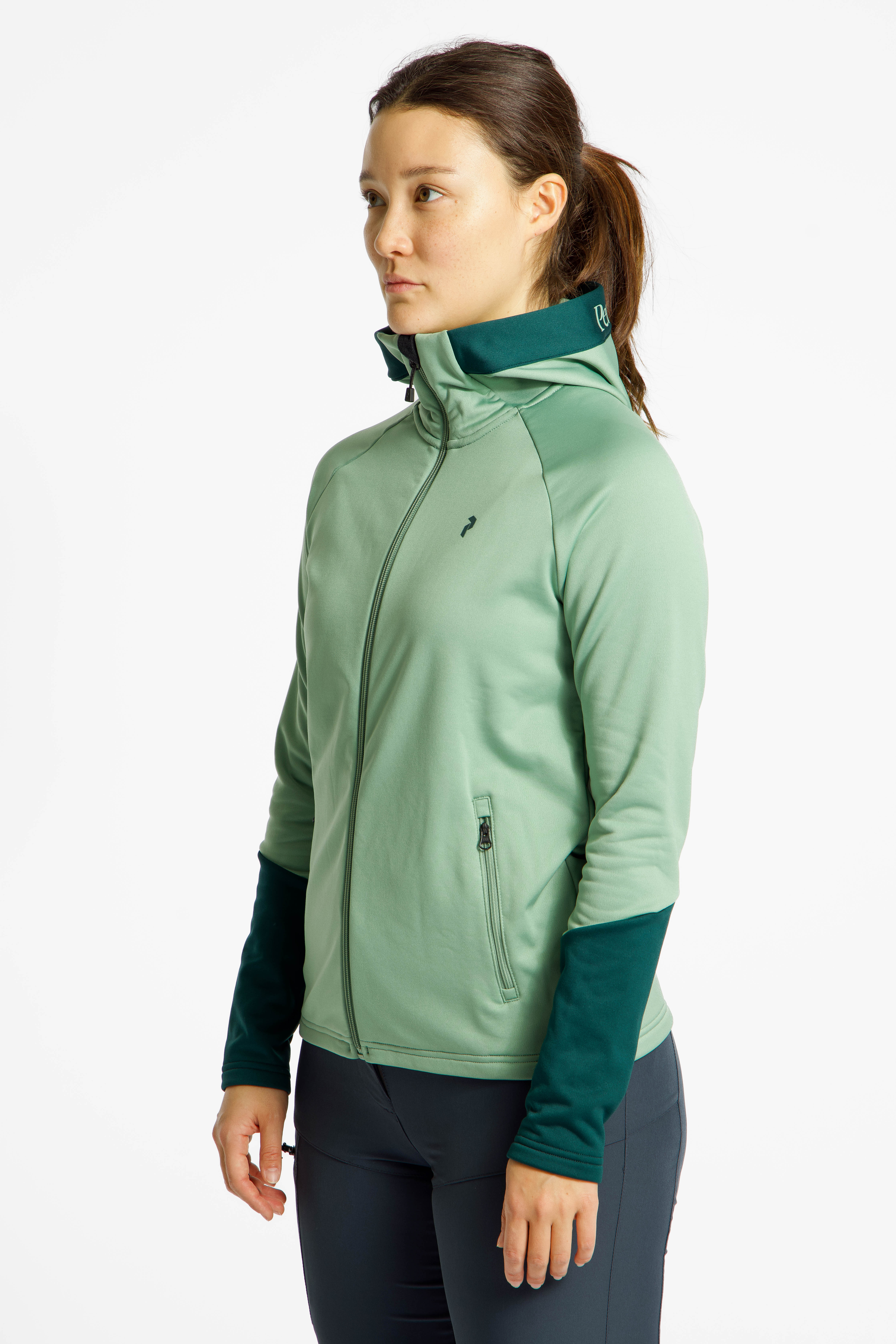 Rider Essentials Zip Hood Damen Midlayer