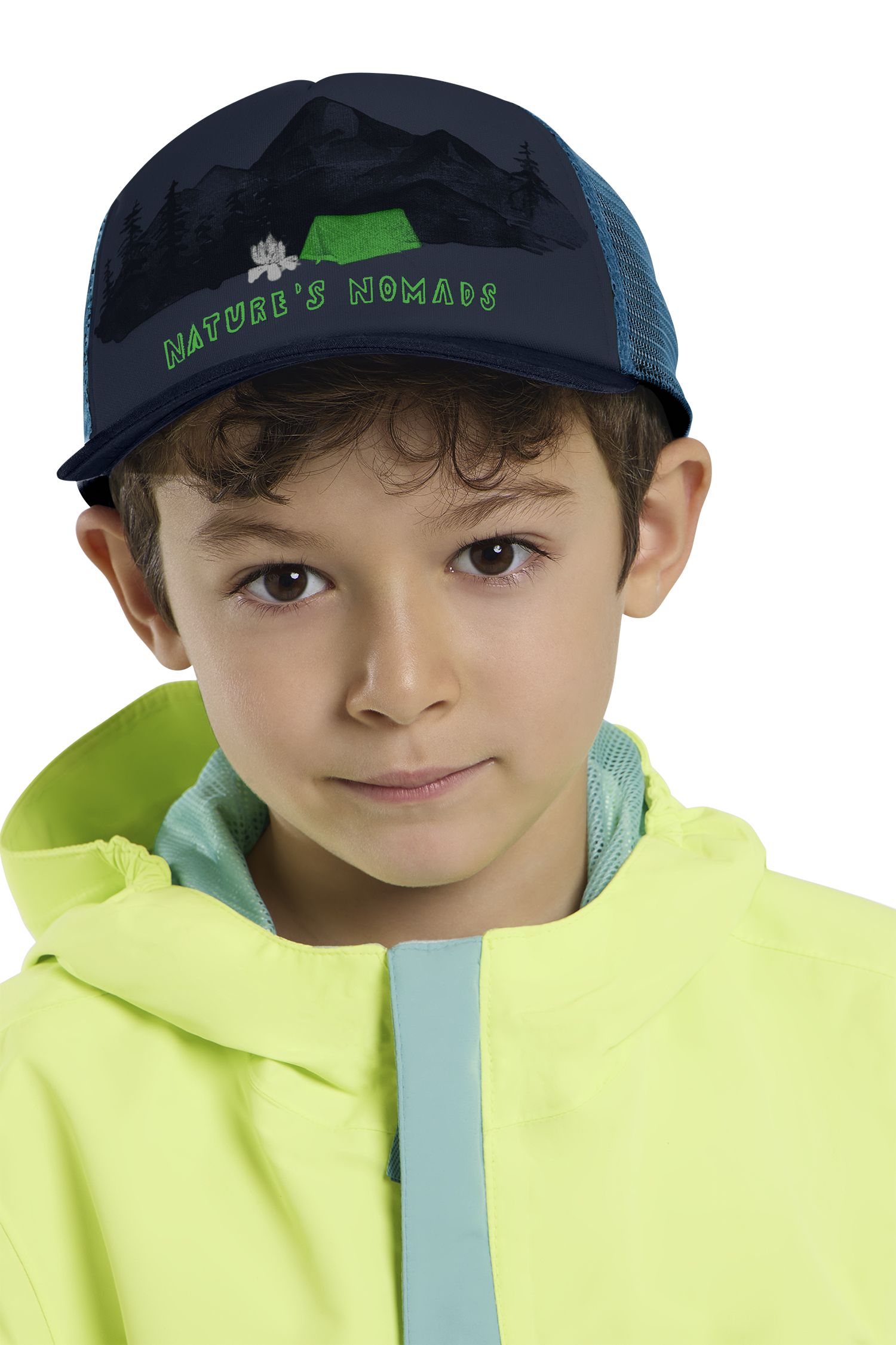 Animal Mesh Kinder Cap