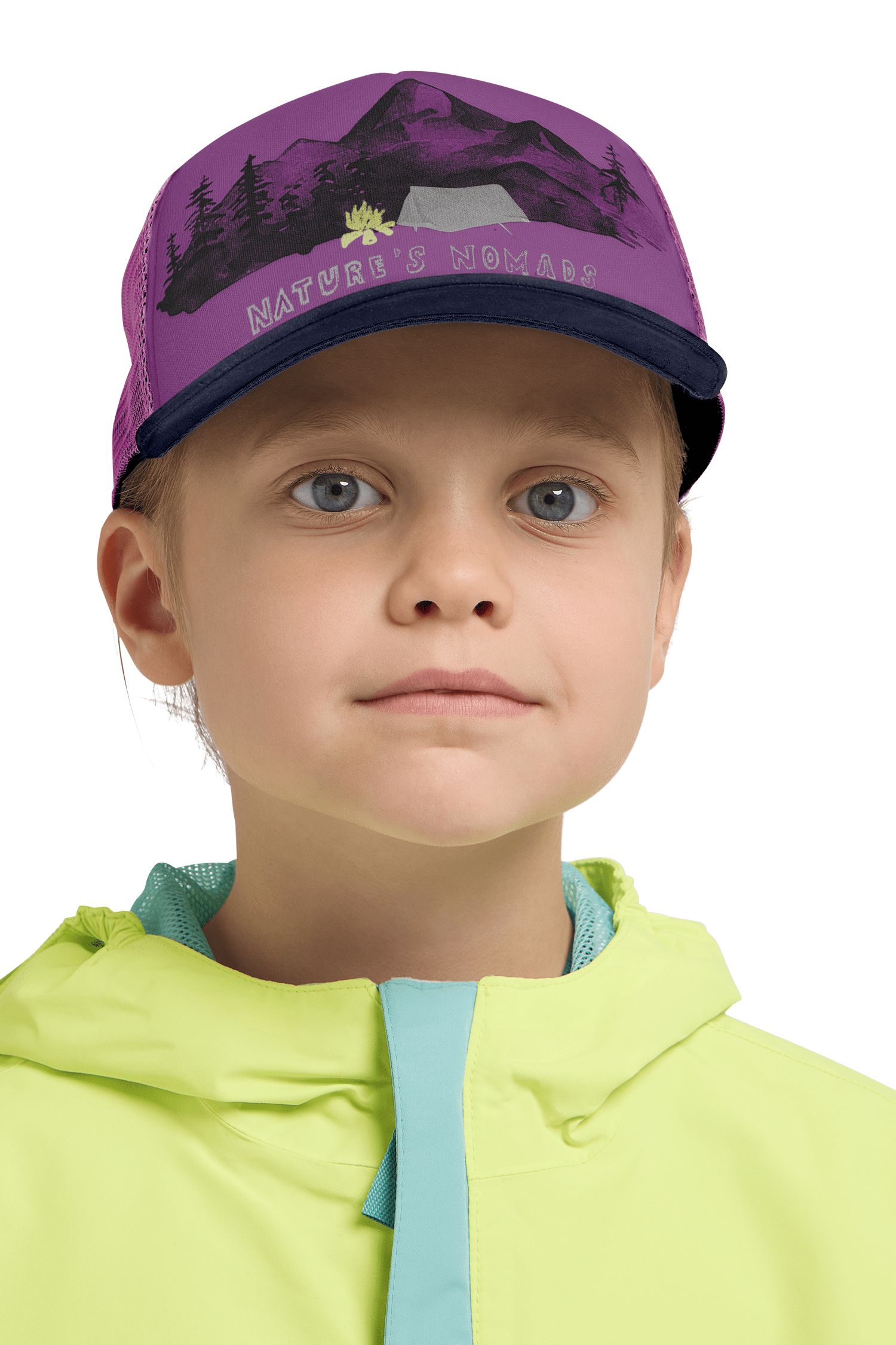 Animal Mesh Kinder Cap