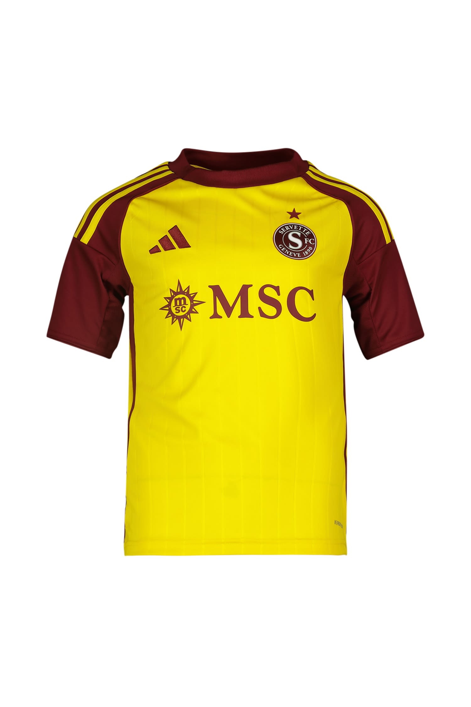 Servette FC Away Replica Kinder Fussballtrikot 25/26