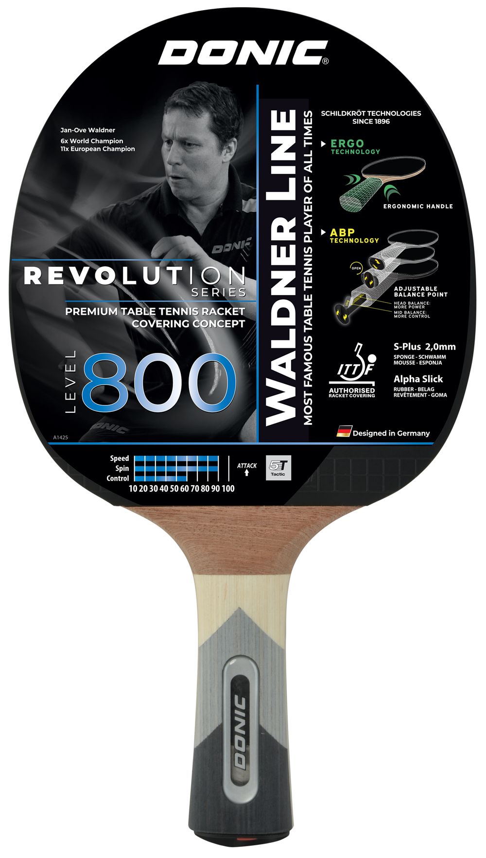 Waldner 800 Tischtennisschläger