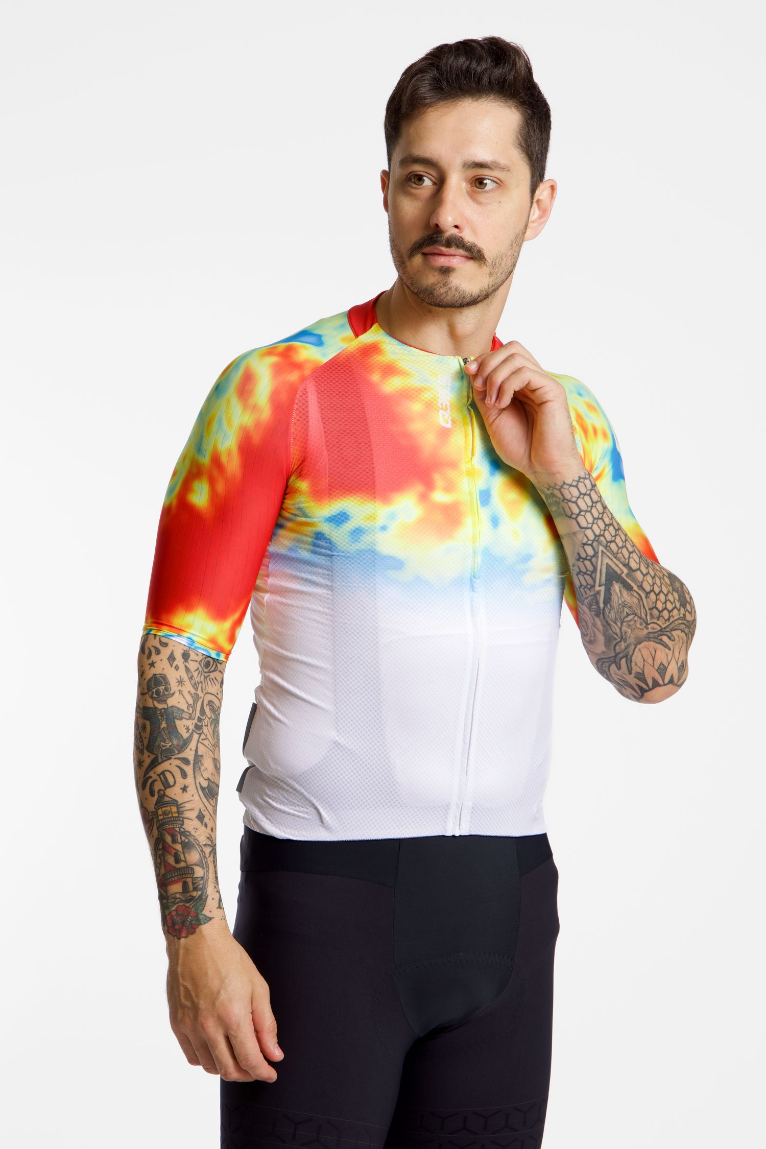 Gregarius Clima Weathermap Herren Biketrikot