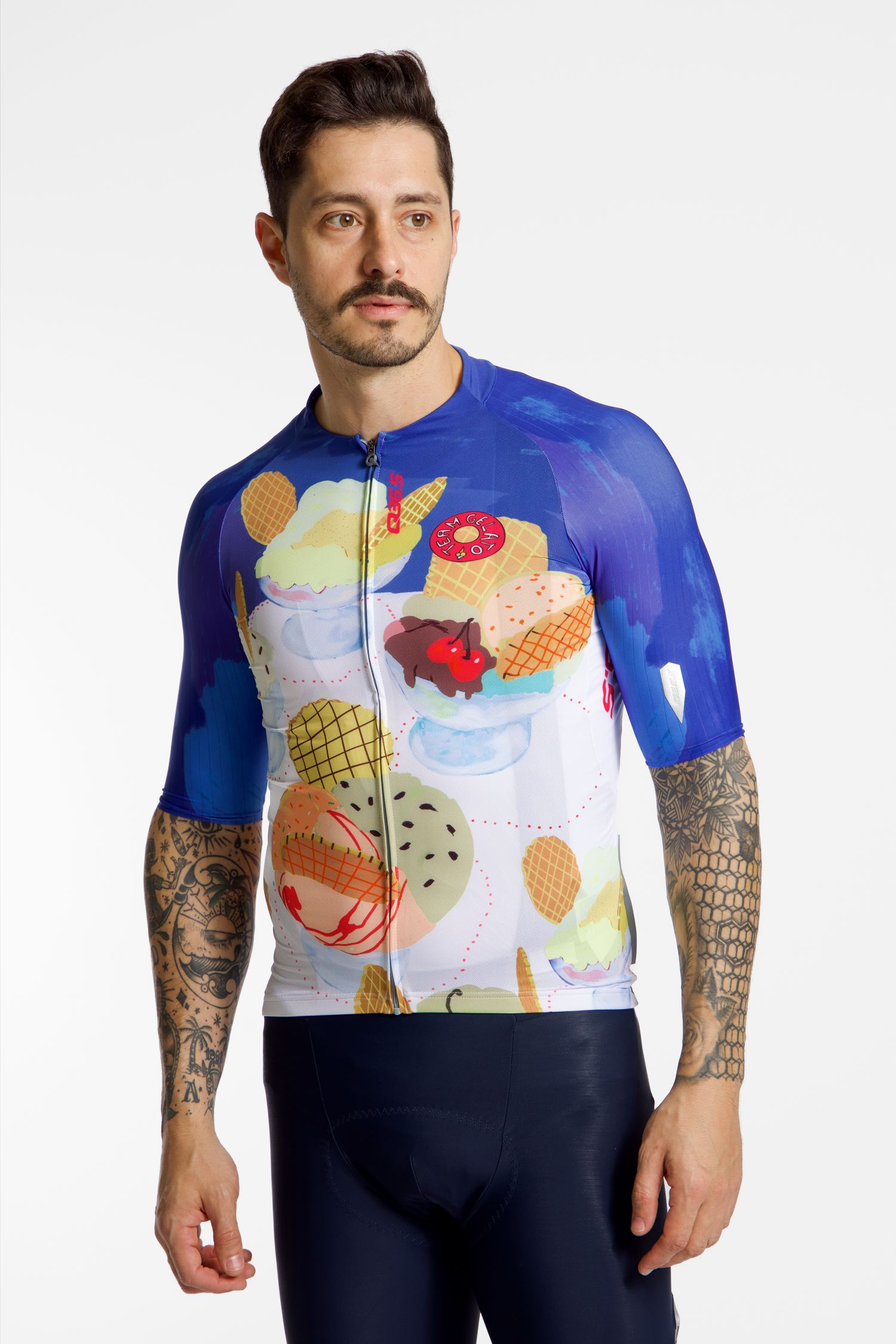 Gregarius Pro Team Gelato Herren Biketrikot