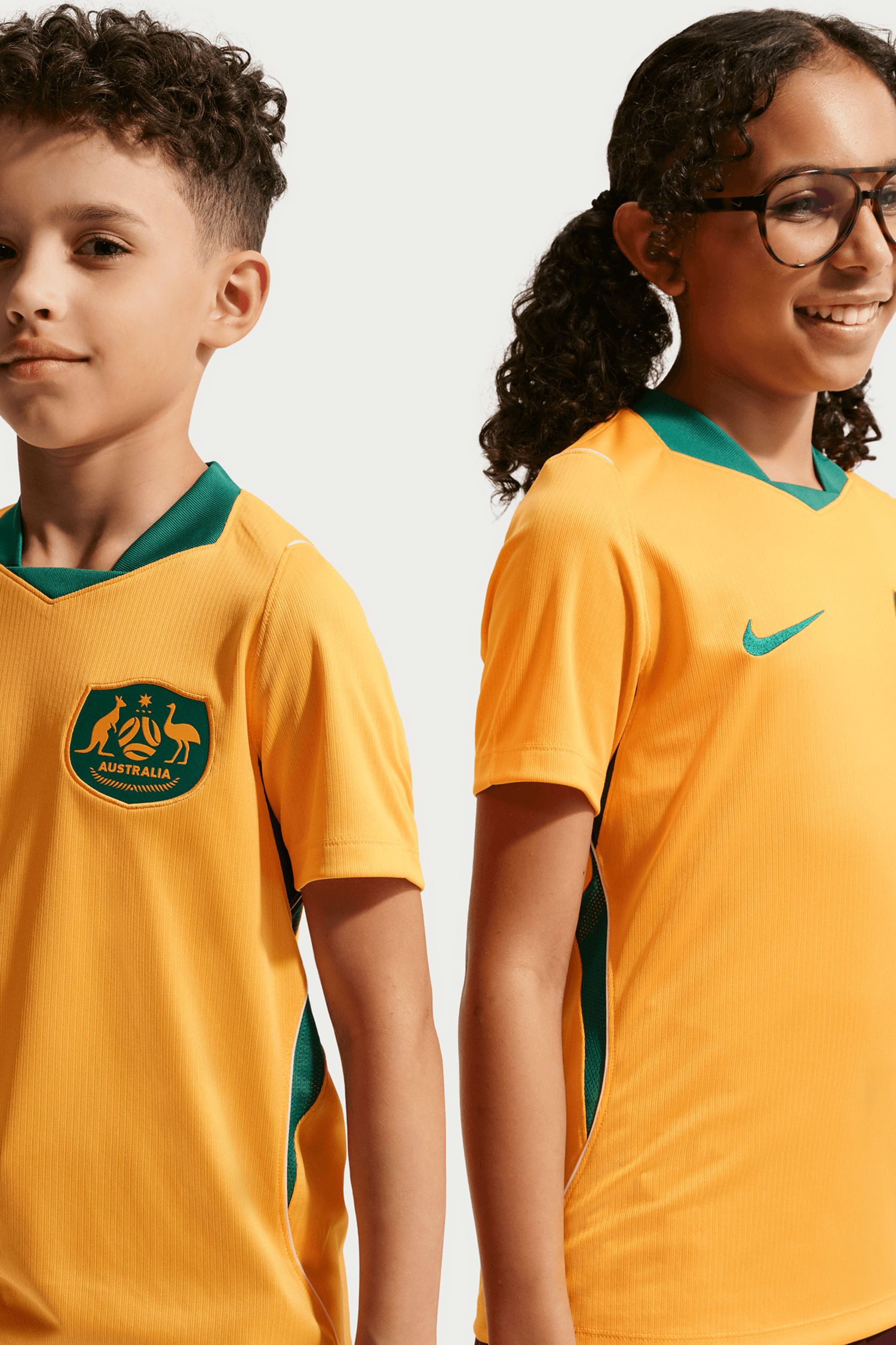 Australien Home Replica Kinder Fussballtrikot WM 2026