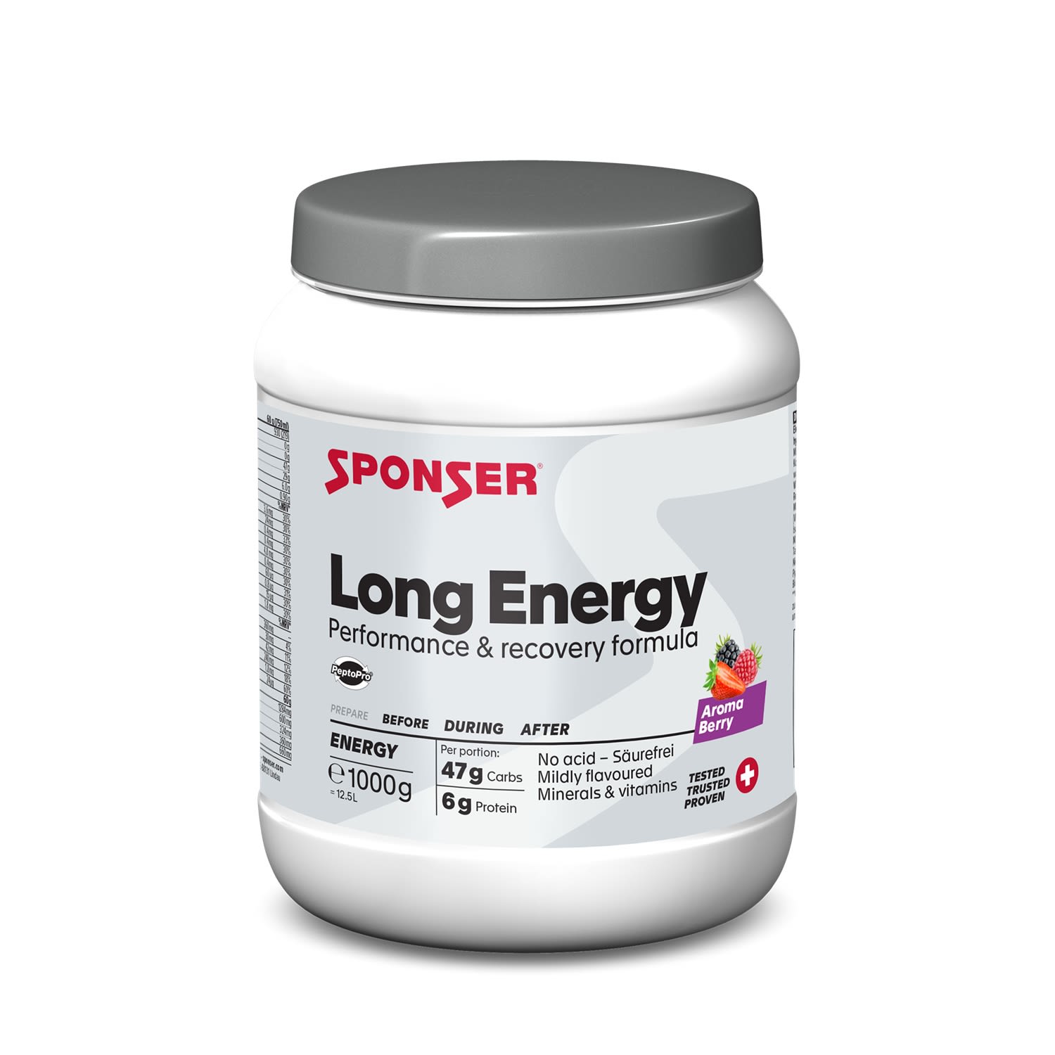 Long Energy Berry 1000 g Getränkepulver
