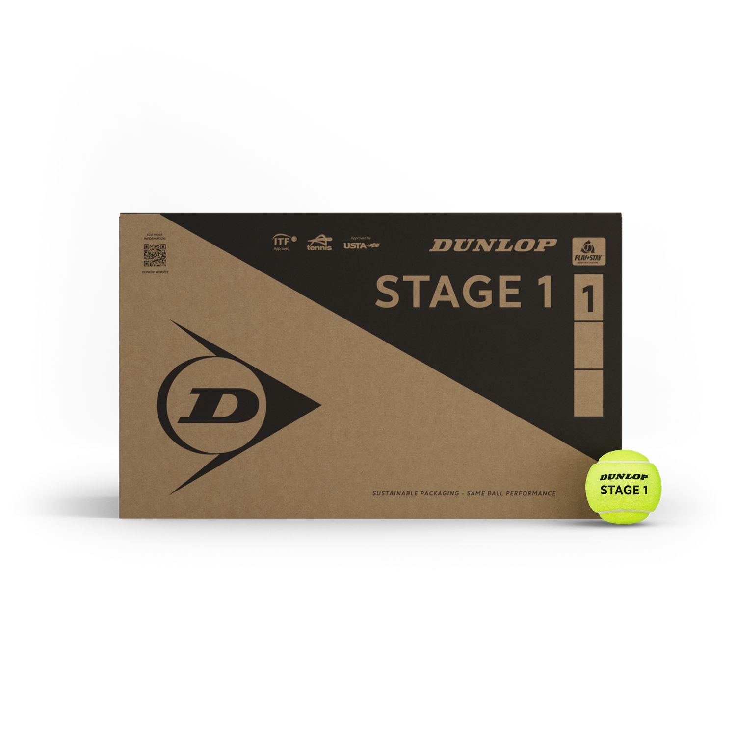 18-Pack Stage 1 Tennisball