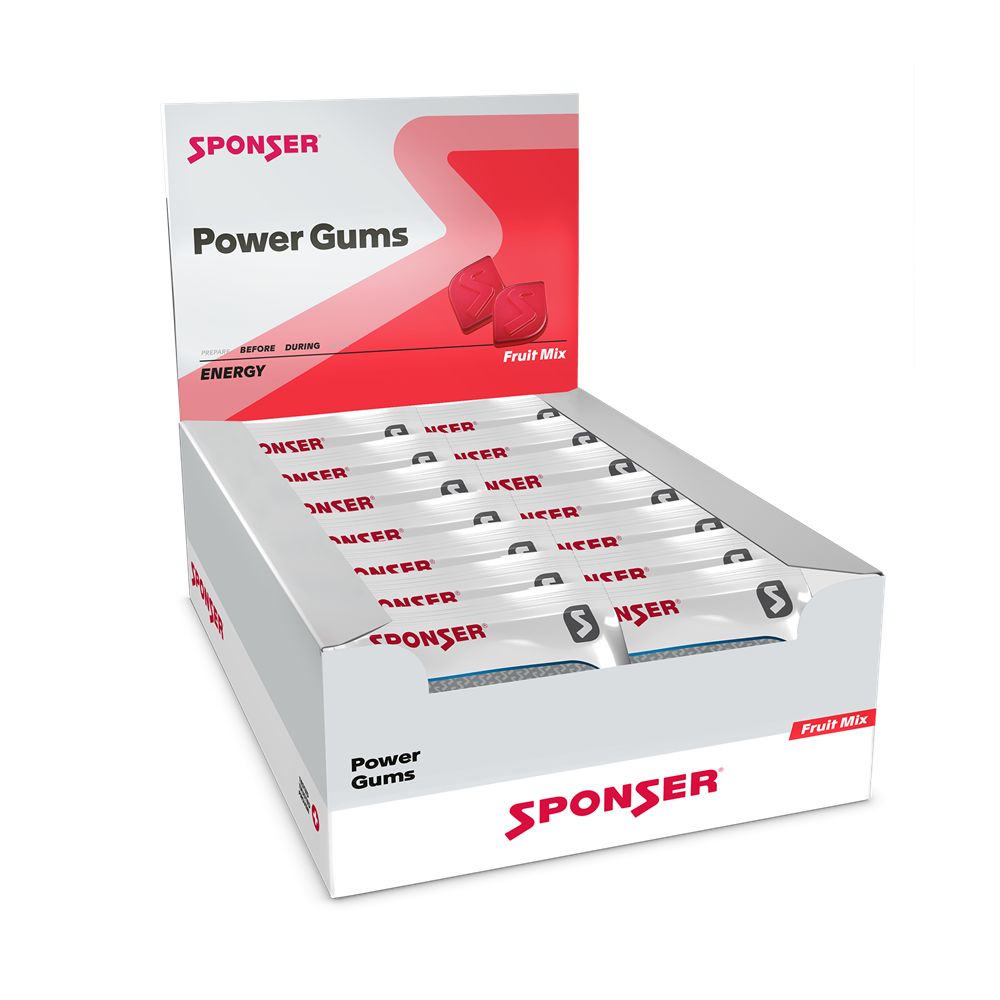 Power Gums Fruit Mix 20 x 75 g Energy Gummies