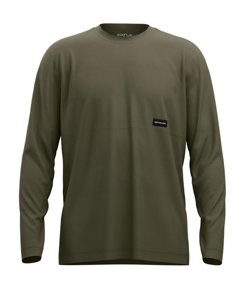 185 Merino Patch Herren Longsleeve