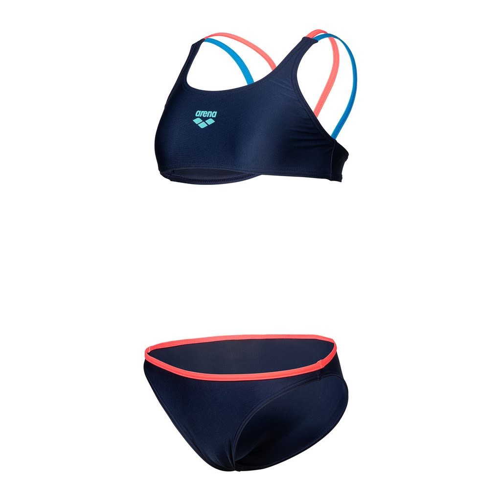 Two Pieces Solid Mädchen Bikini